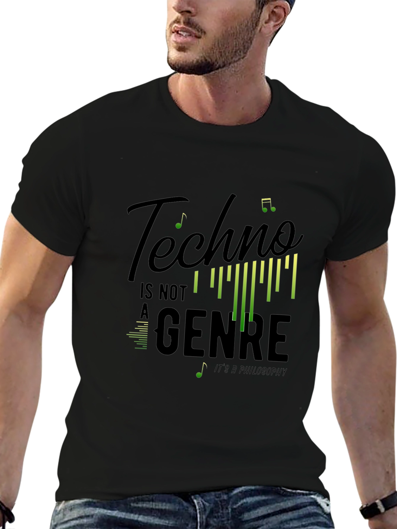 Techno is Not a Genre T-Shirt - Philosophy Tee