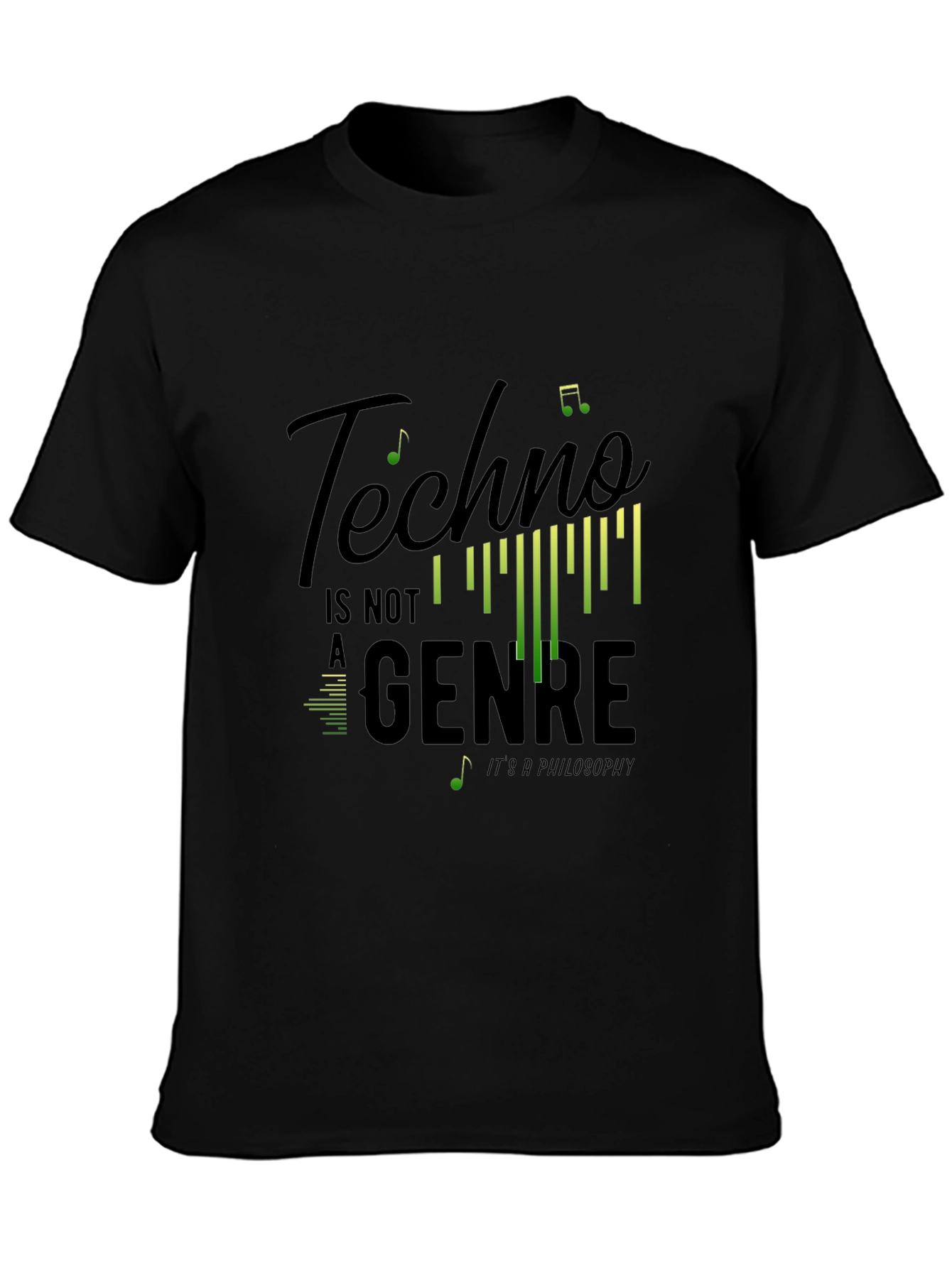 Techno is Not a Genre T-Shirt - Philosophy Tee