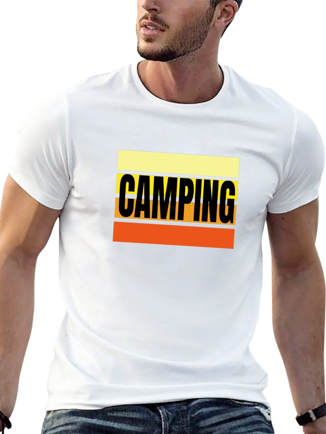 Camping Graphic T-Shirt Outdoor Adventure Tee
