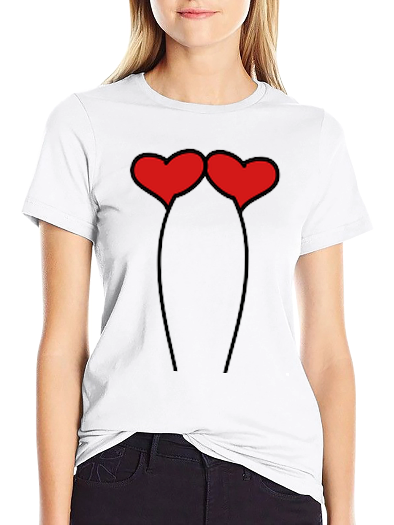 Heart Antenna T-Shirt - Love Bug