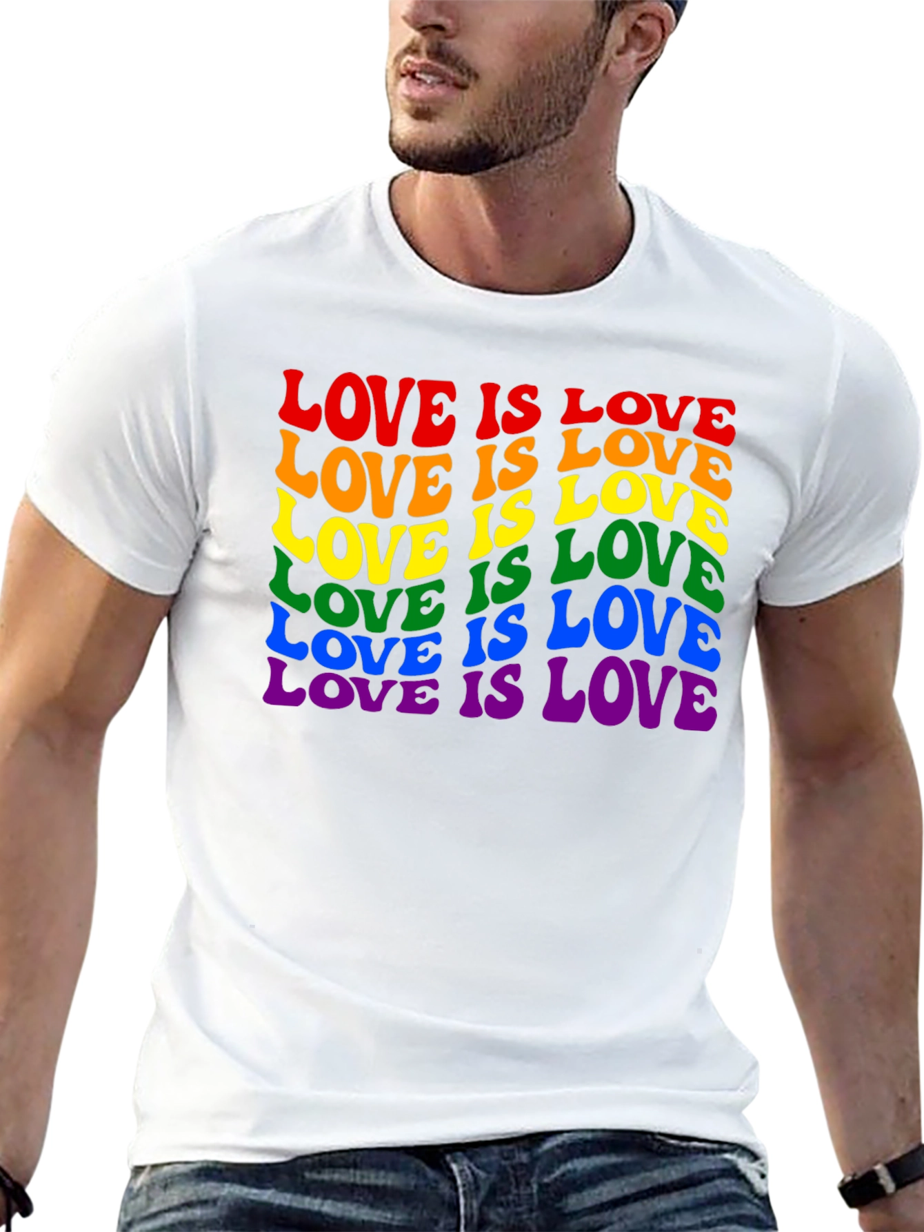 Love is Love Rainbow Pride T-Shirt