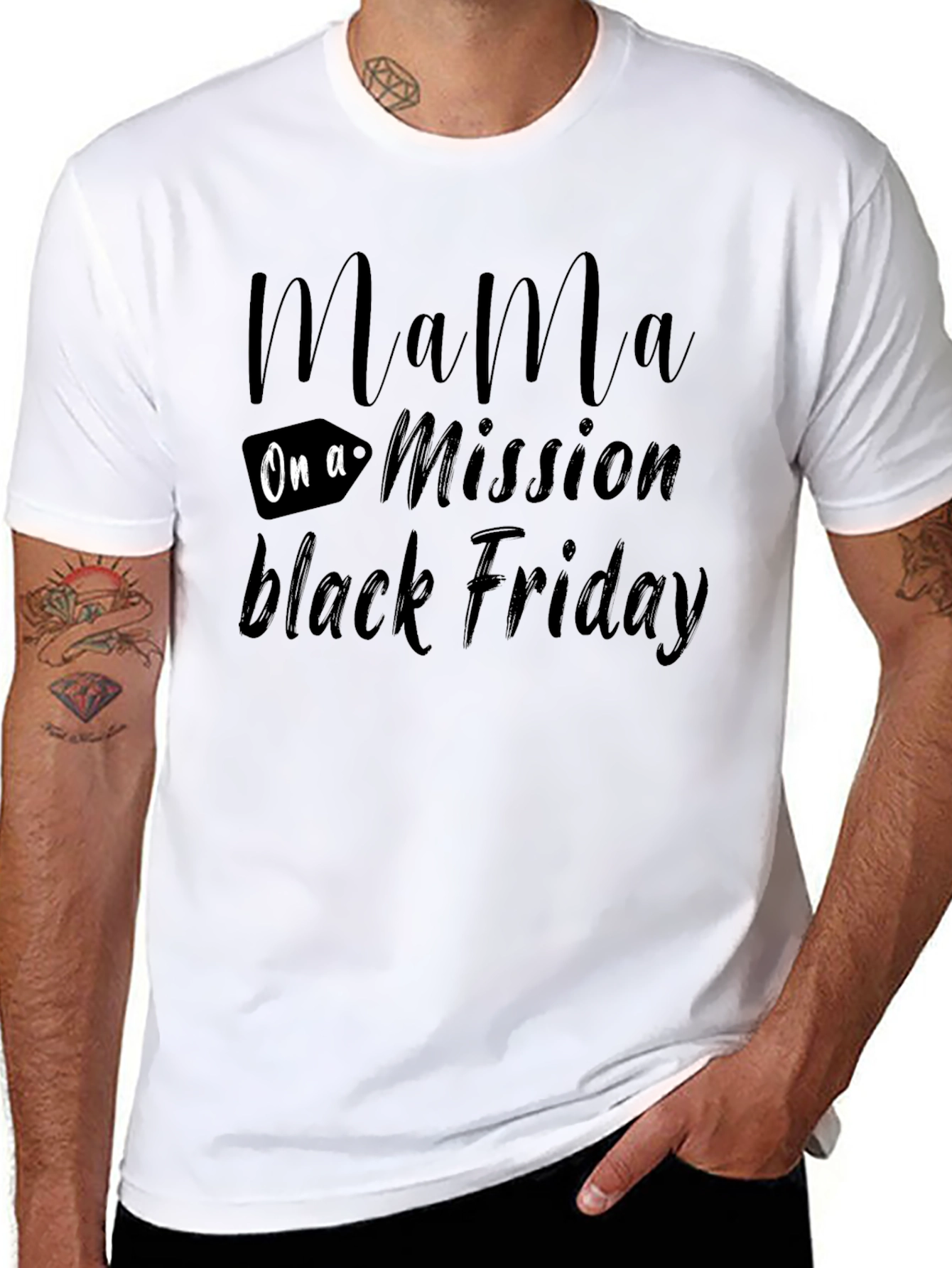 Mama On a Mission Black Friday T-Shirt