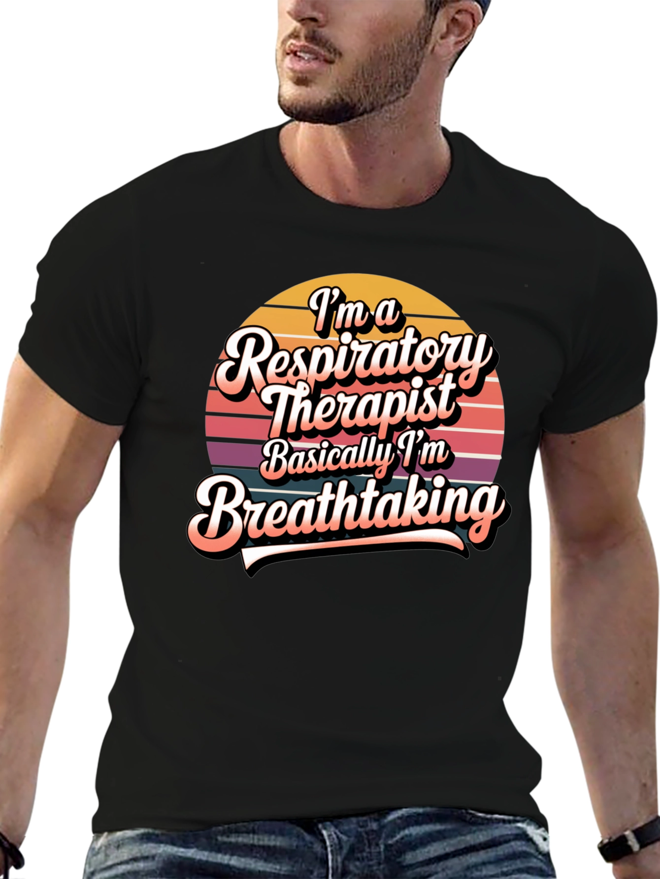 Respiratory Therapist Breathtaking Graphic Tee