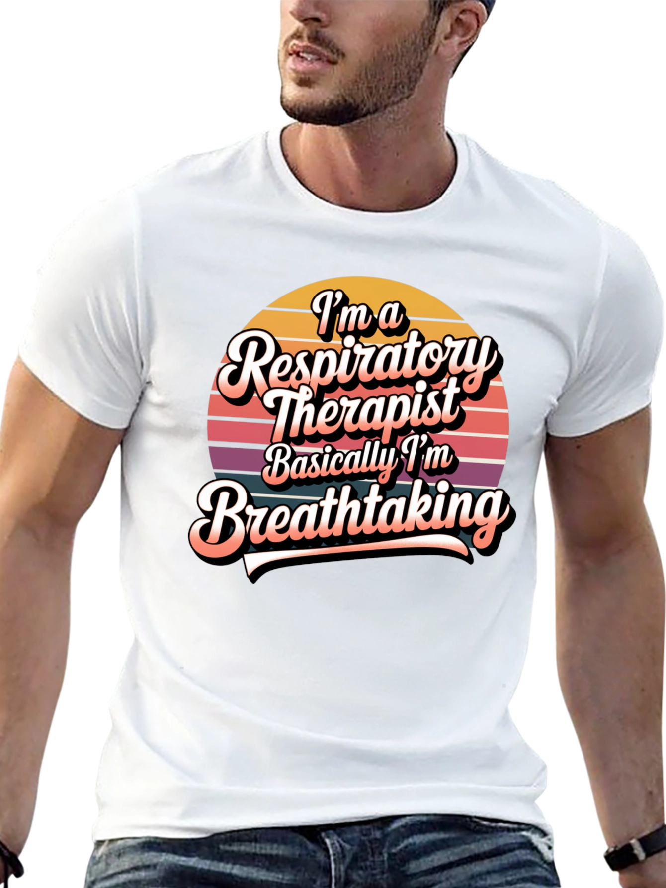 Respiratory Therapist Breathtaking Graphic Tee