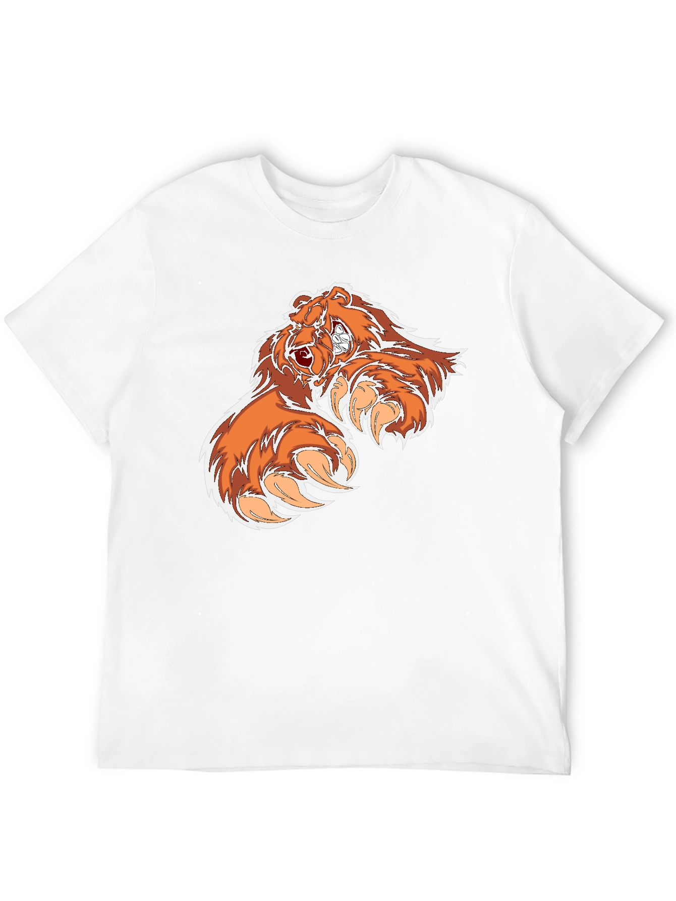 Bear Claw Graphic Tee - Black
