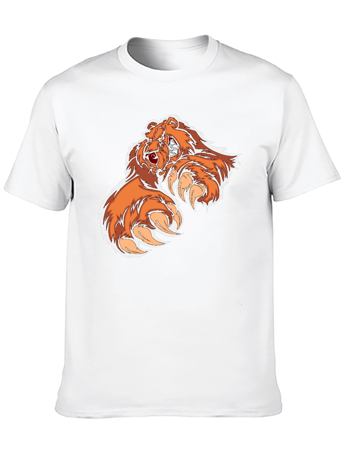 Bear Claw Graphic Tee - Black