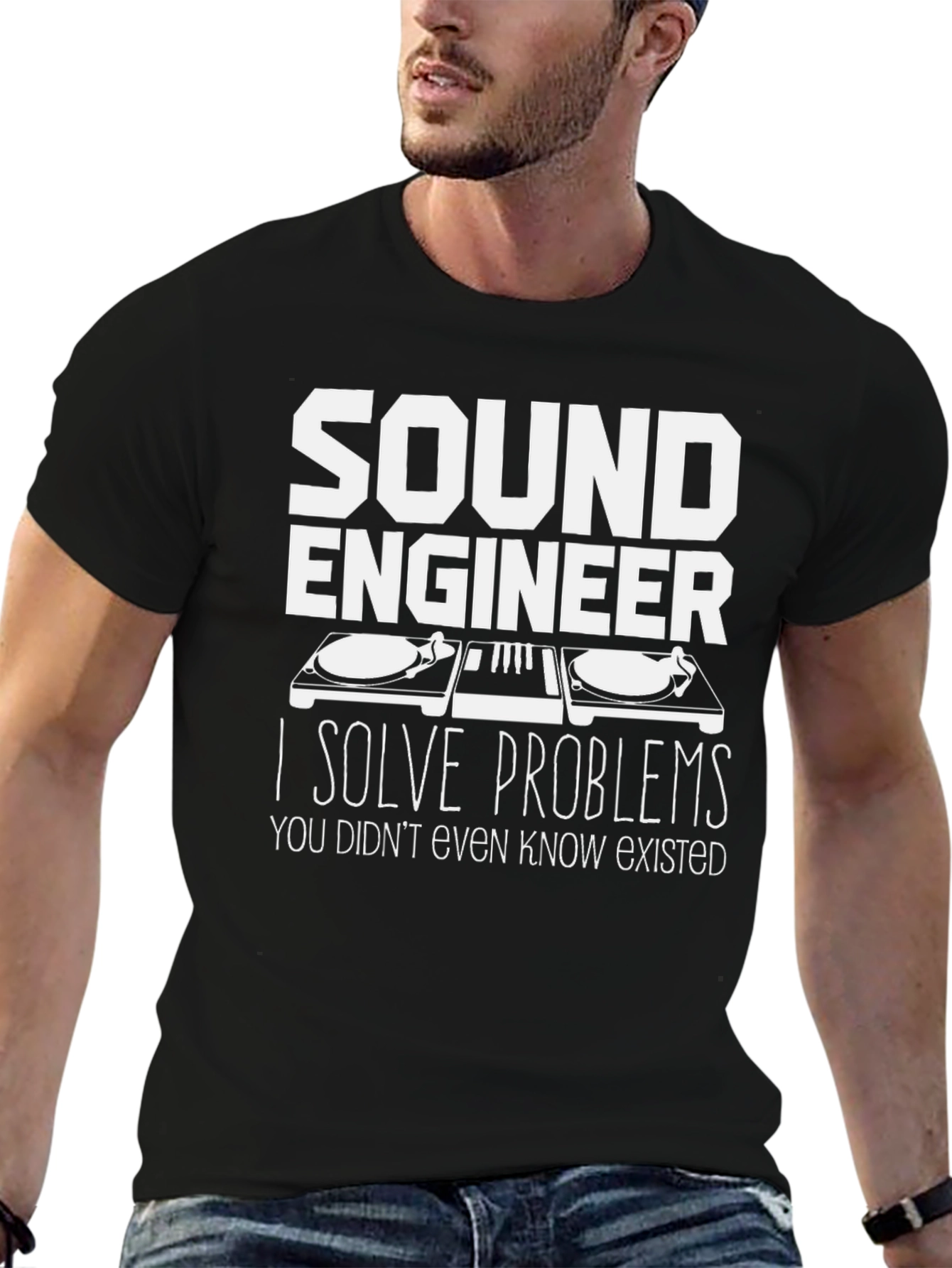 Sound Engineer T-Shirt: Problem Solver Tee