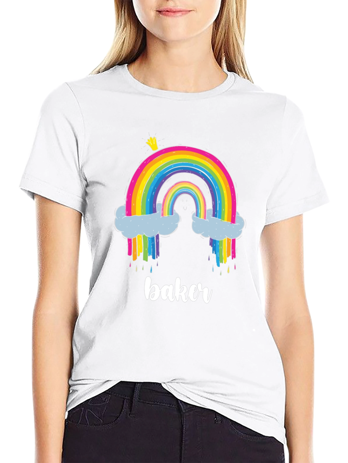 Baker Rainbow T-Shirt: Sweet & Unique