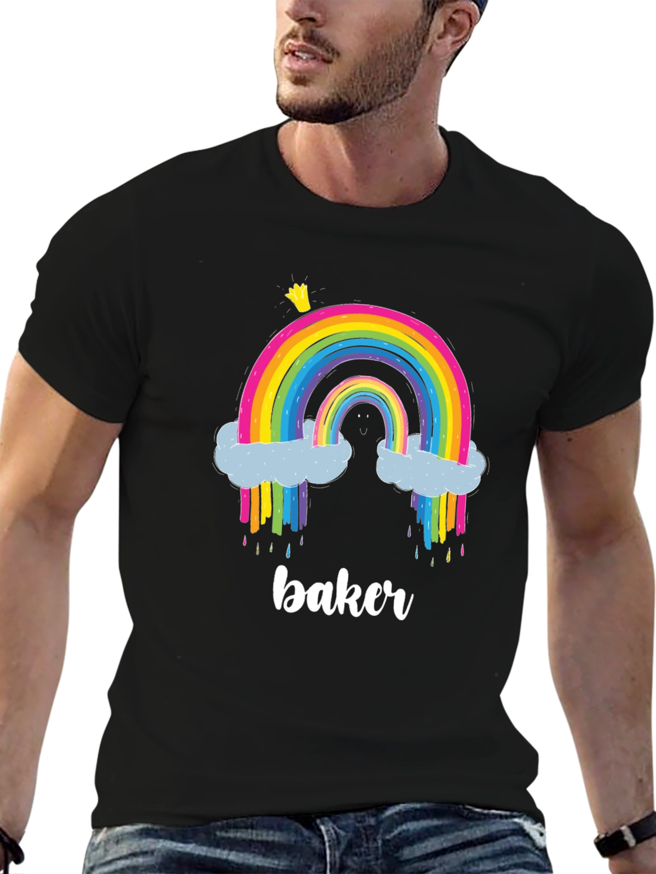 Baker Rainbow T-Shirt: Sweet & Unique