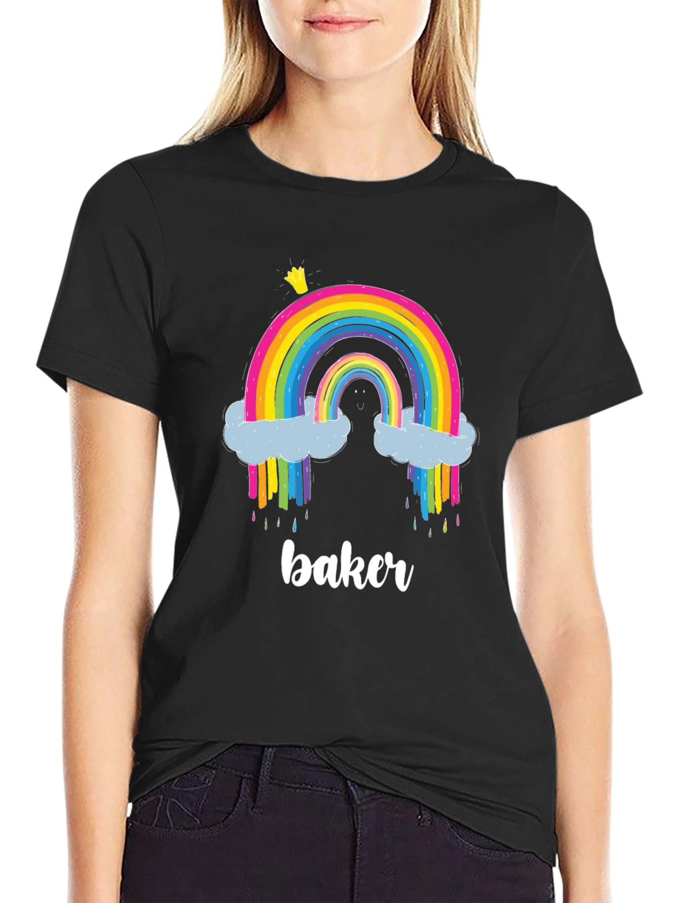 Baker Rainbow T-Shirt: Sweet & Unique