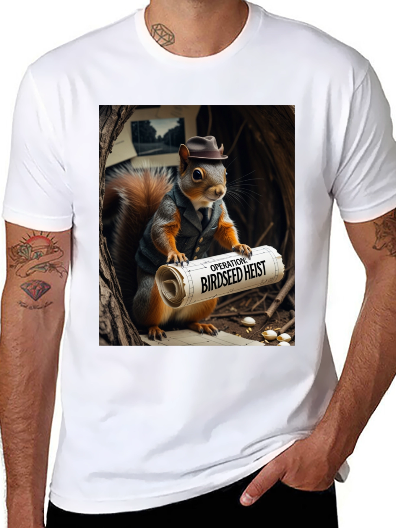 Birdseed Heist T-Shirt