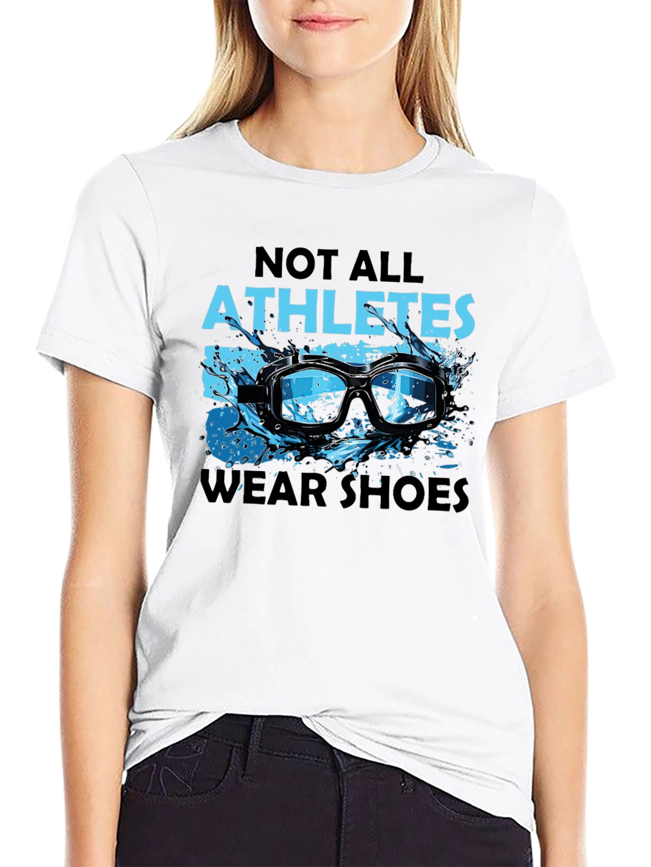 Athlete Swim T-Shirt - Not All Wear Shoes