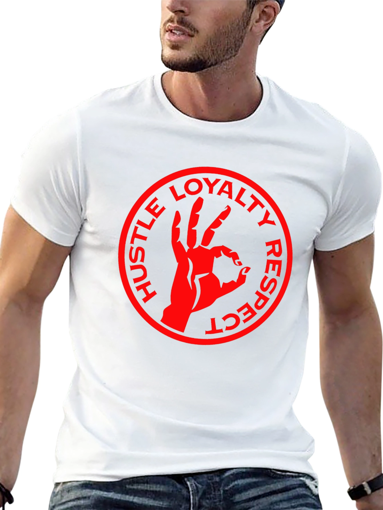 Hustle Loyalty Respect T-Shirt - Black