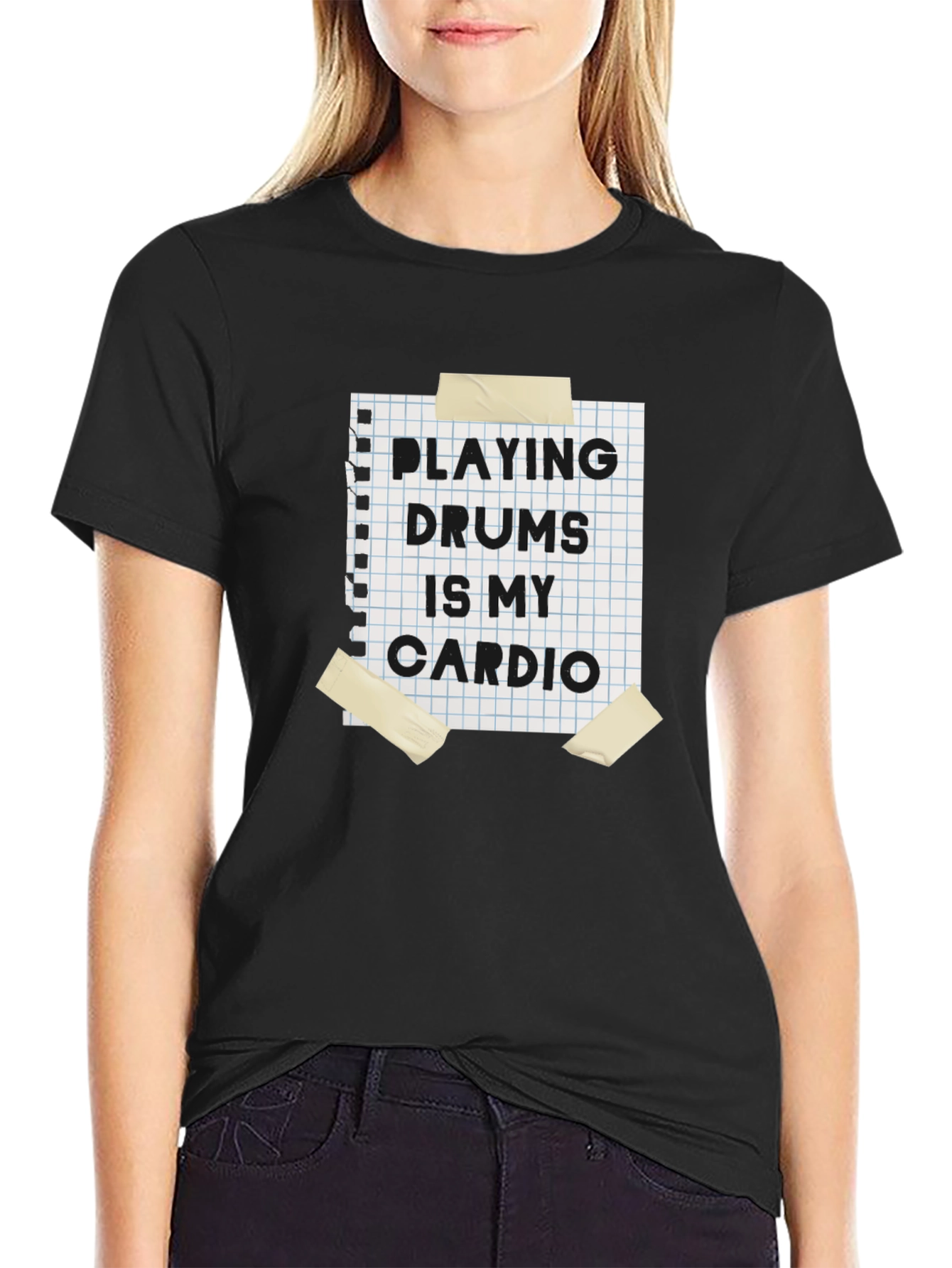 Playing Drums is My Cardio T-Shirt