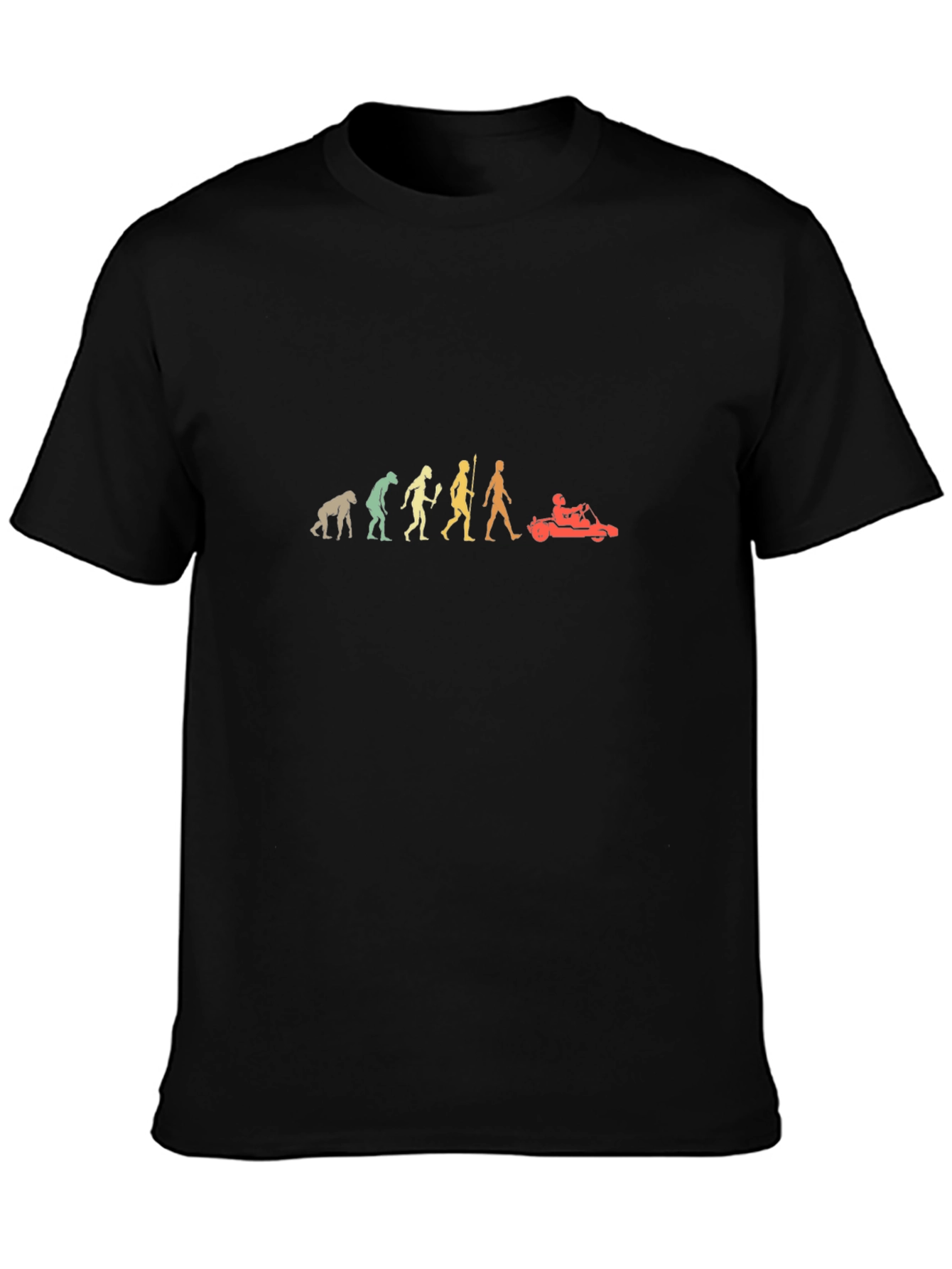 Evolution Go-Kart T-Shirt - Black Cotton Tee