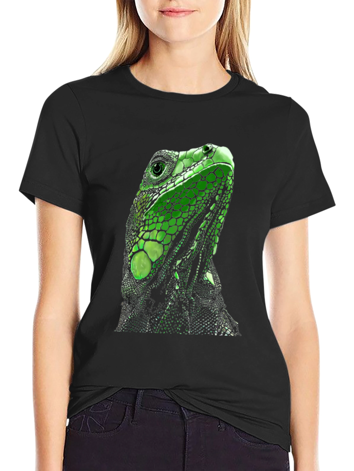 Iguana Graphic T-Shirt - Reptile Lovers Tee
