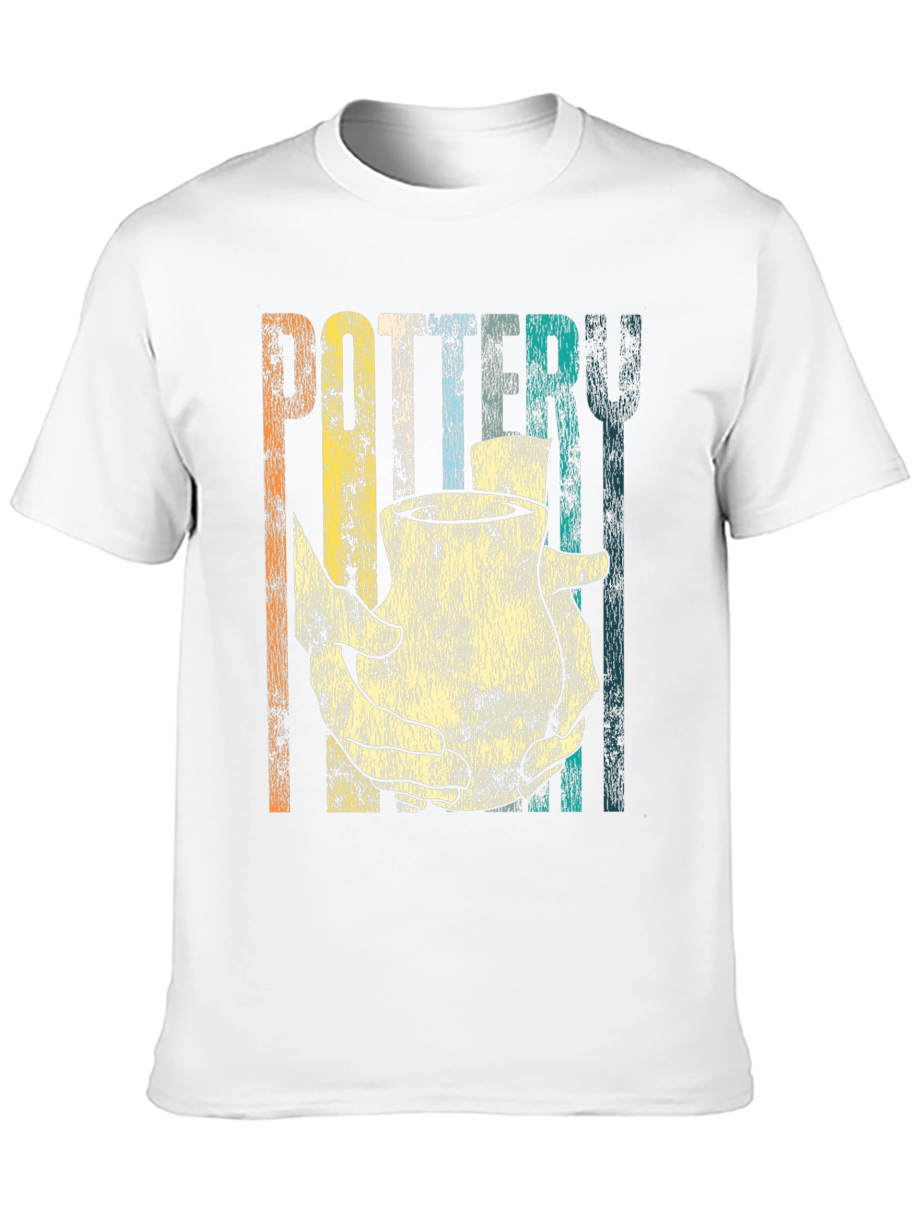 Retro Pottery T-Shirt for Craft Lovers