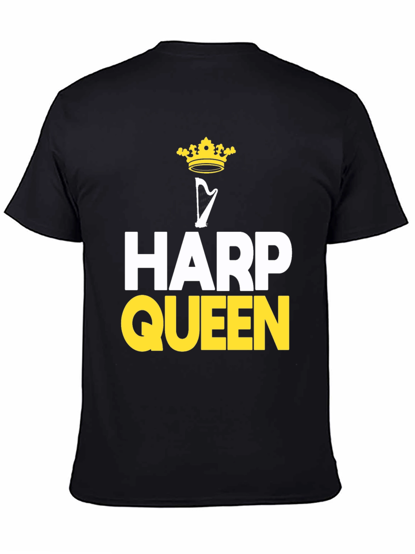 Harp Queen T-Shirt - Musical Instrument Tee