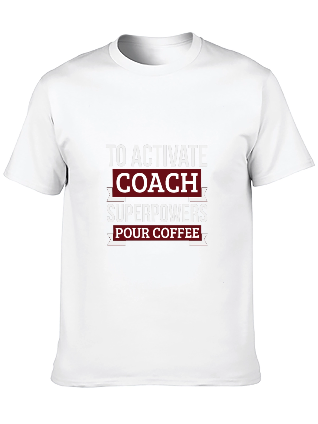 Coach Superpowers T-Shirt - Pour Coffee