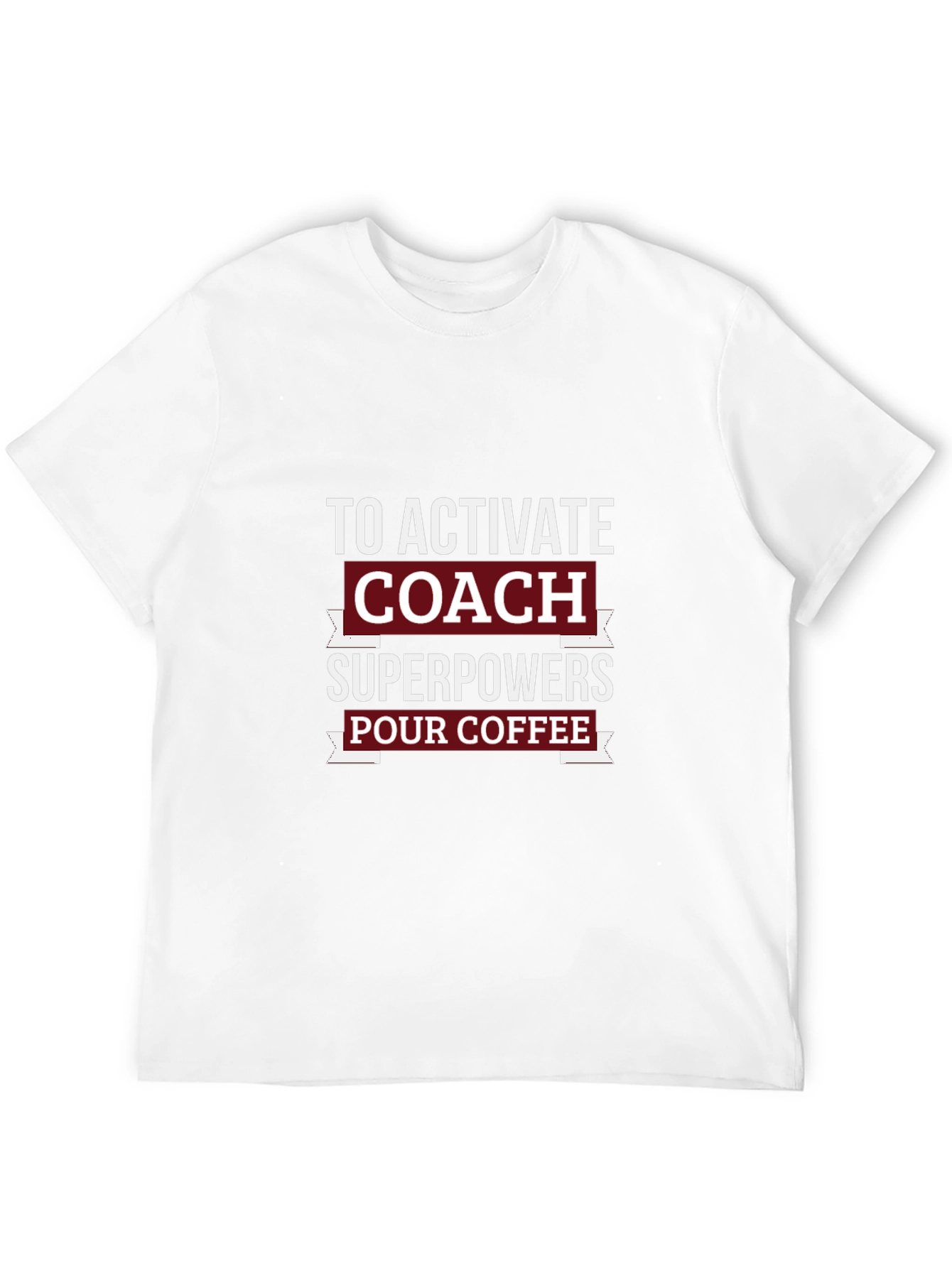 Coach Superpowers T-Shirt - Pour Coffee