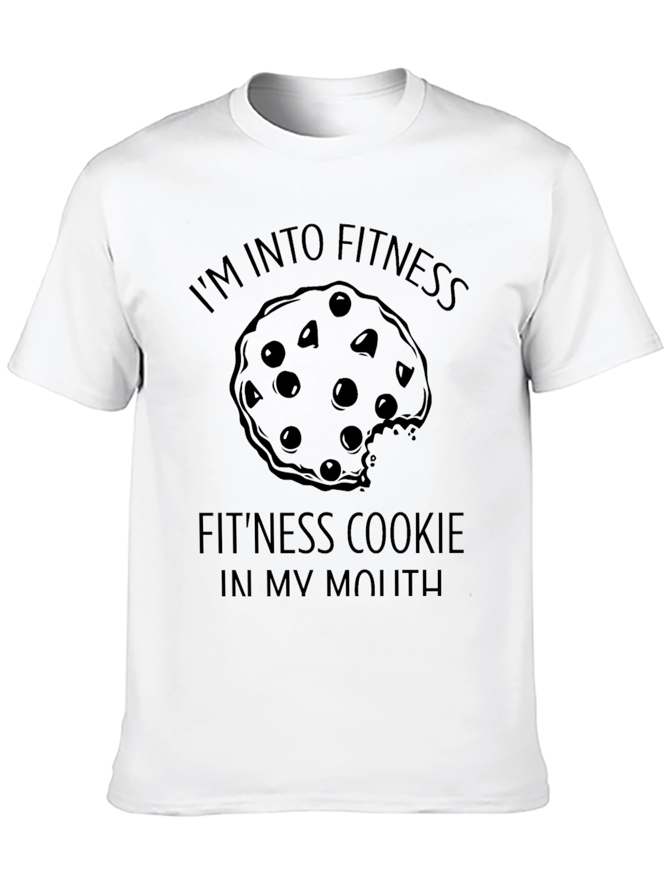 Fitness Cookie T-Shirt - Funny Workout Tee