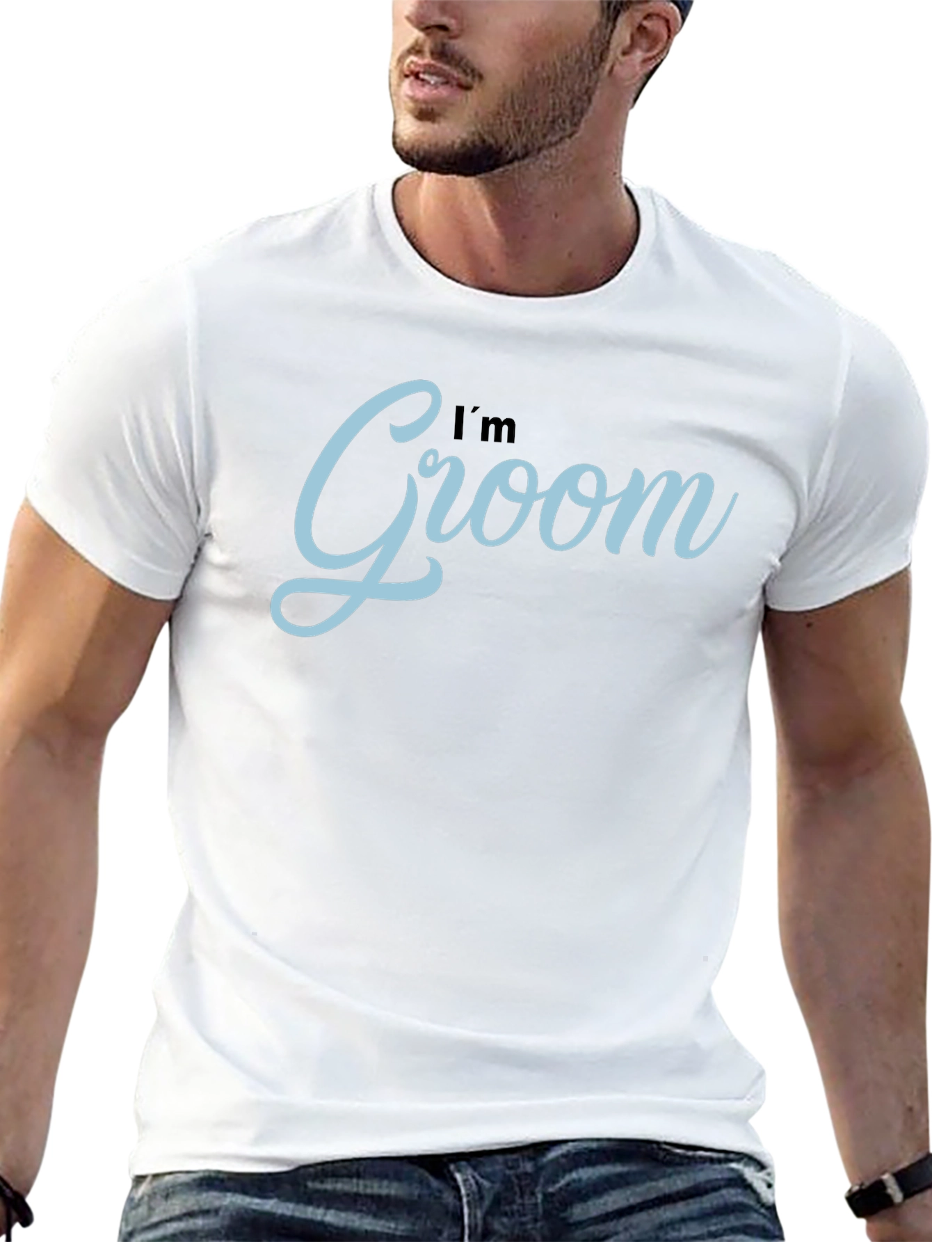 Im Groom T-Shirt - Wedding Day Attire