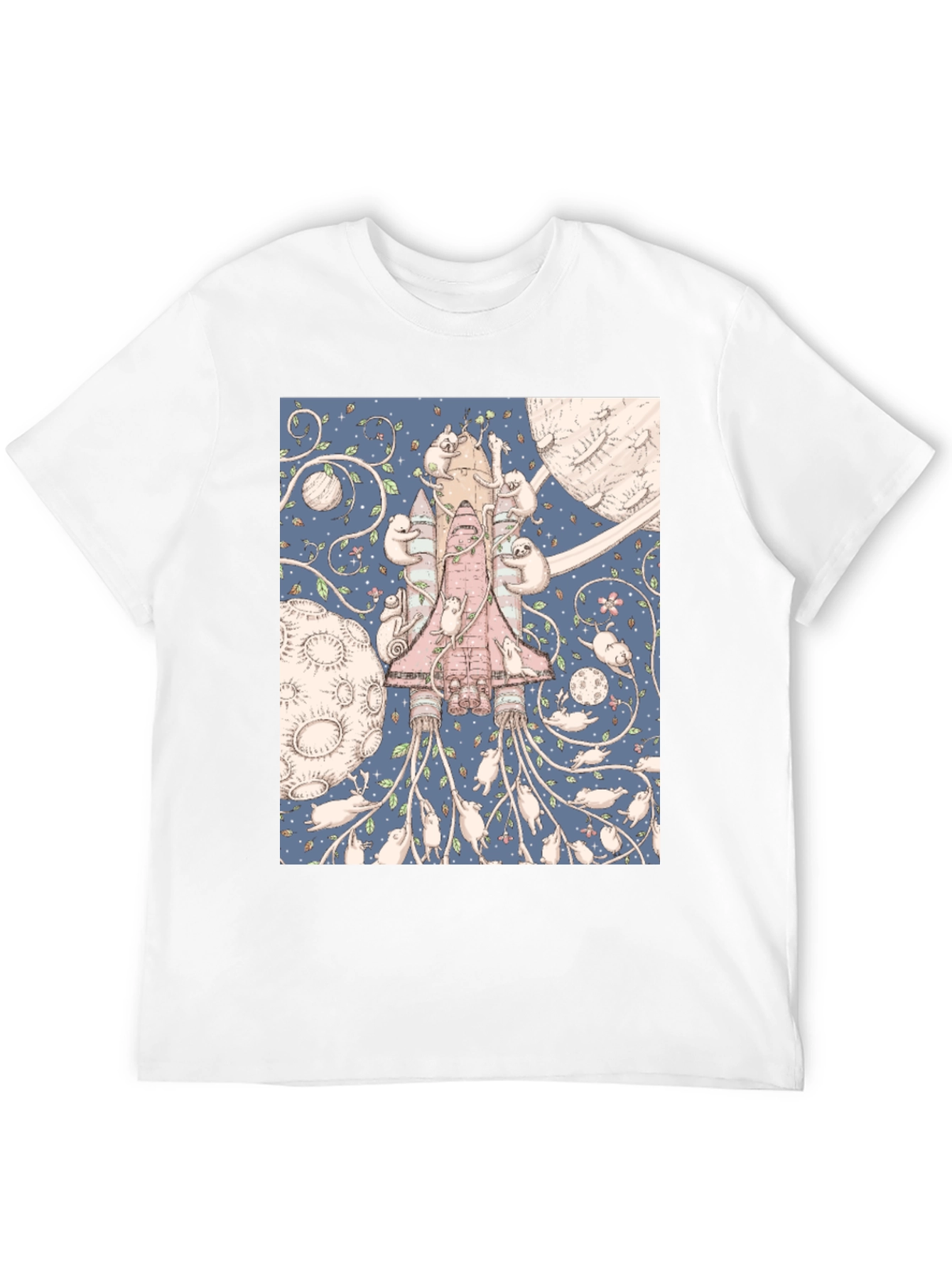 Space Sloth T-Shirt - Unique Graphic Tee
