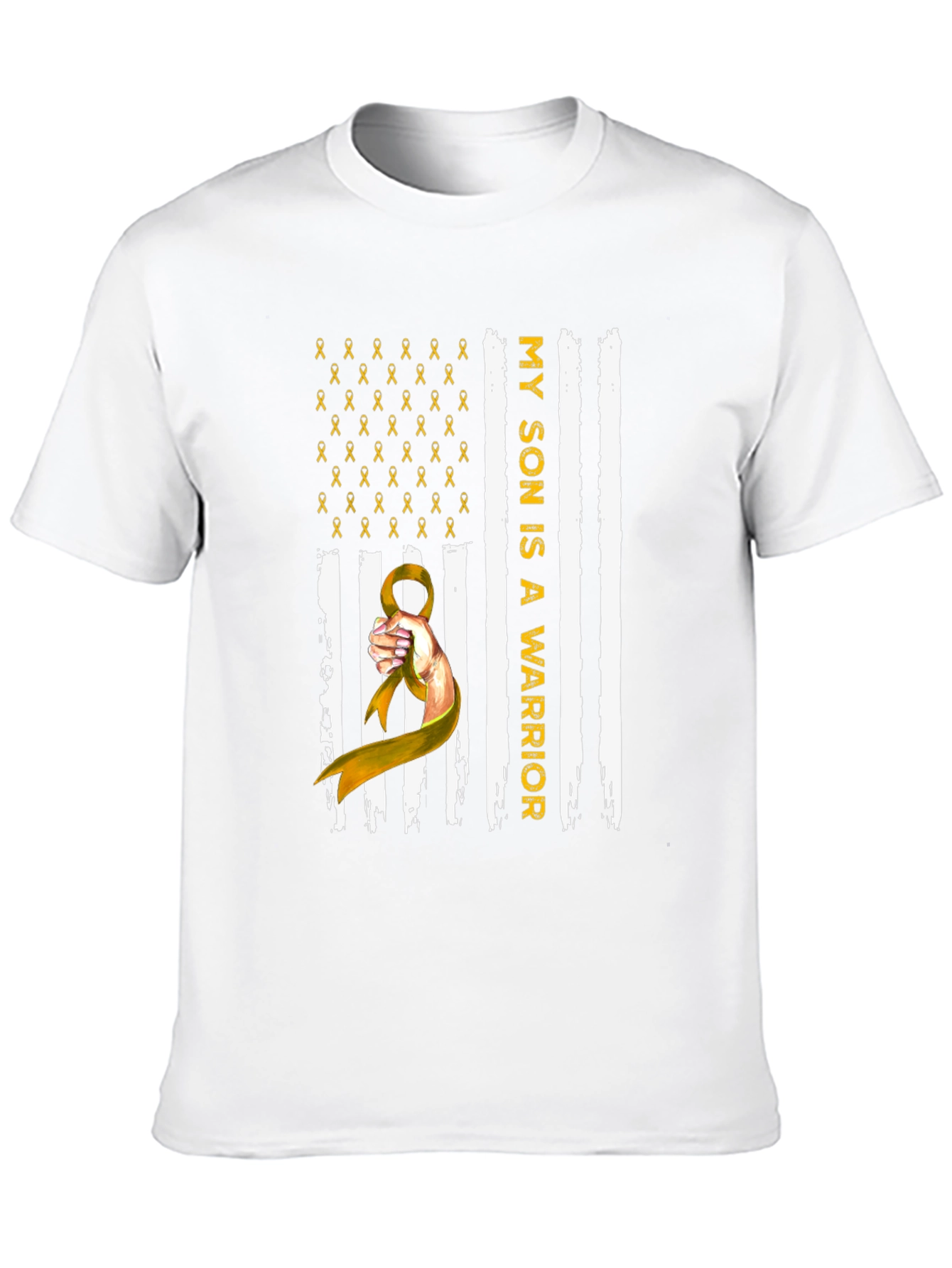 My Son Is A Warrior Awareness Ribbon T-Shirt