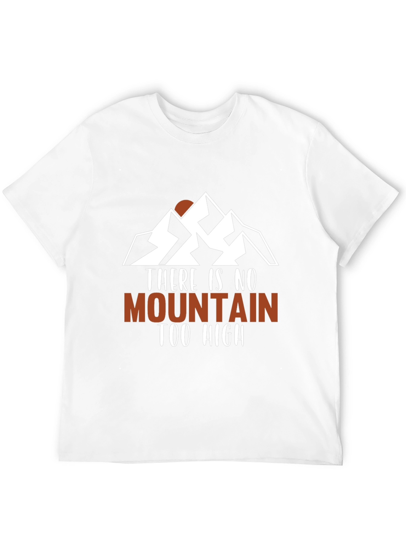 Mountain Graphic Mens Black T-Shirt