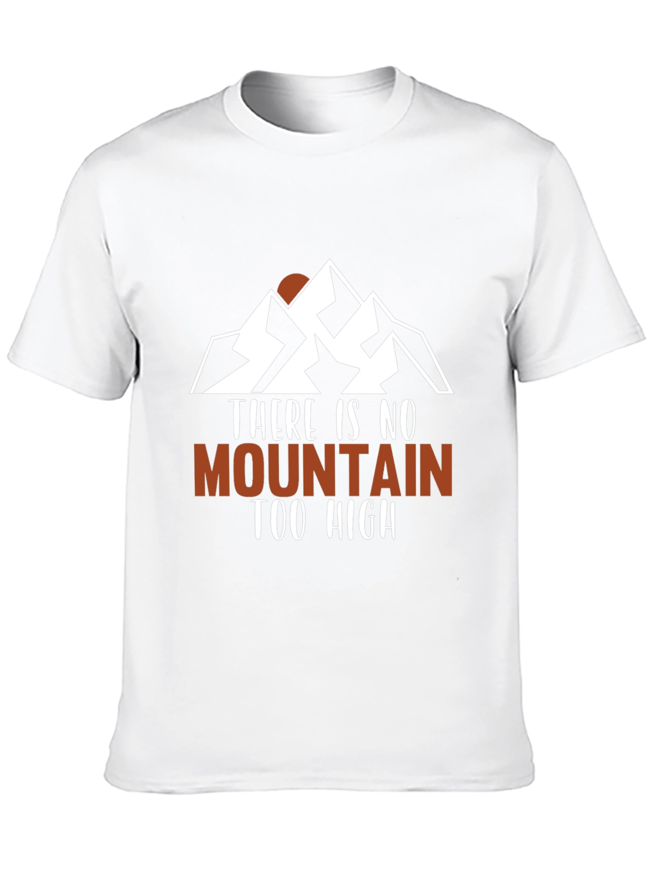Mountain Graphic Mens Black T-Shirt
