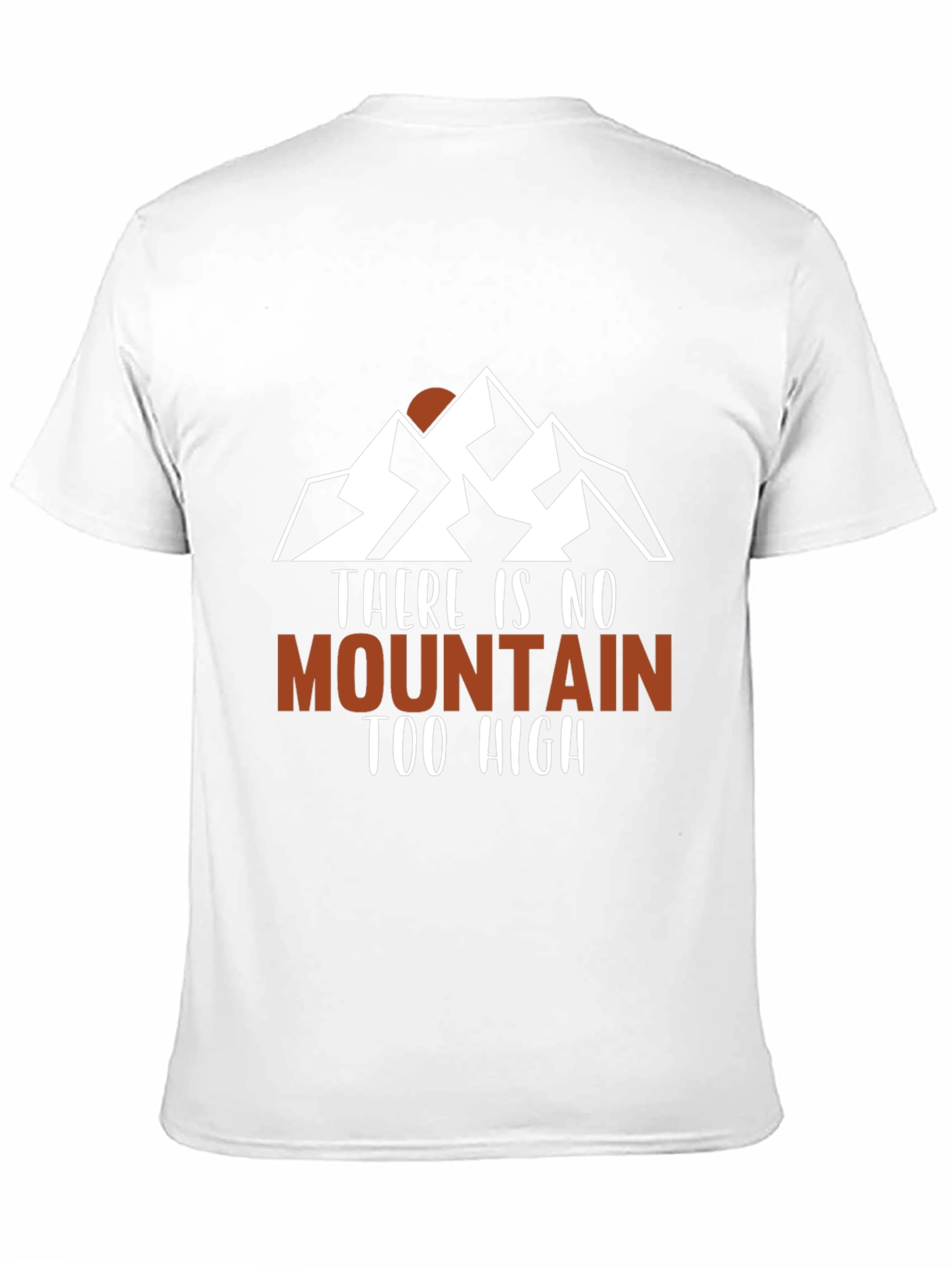Mountain Graphic Mens Black T-Shirt