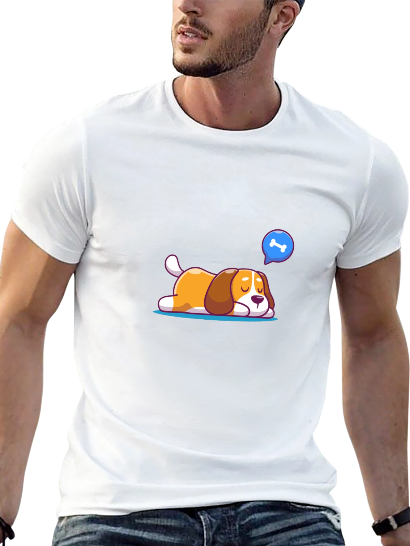 Dog Bone Dream T-Shirt - Black