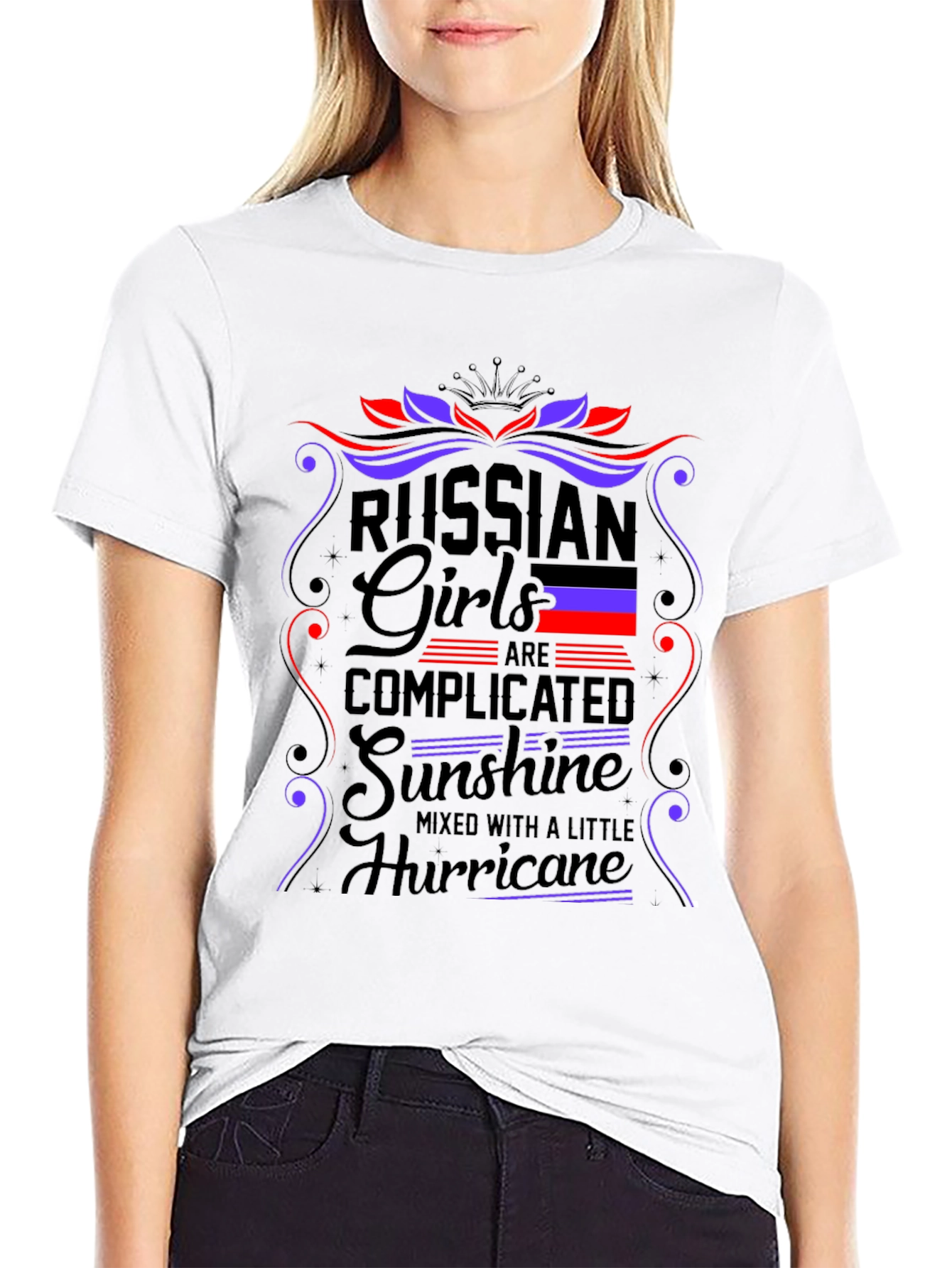 Russian Girls T-Shirt - Complicated Sunshine Hurricane