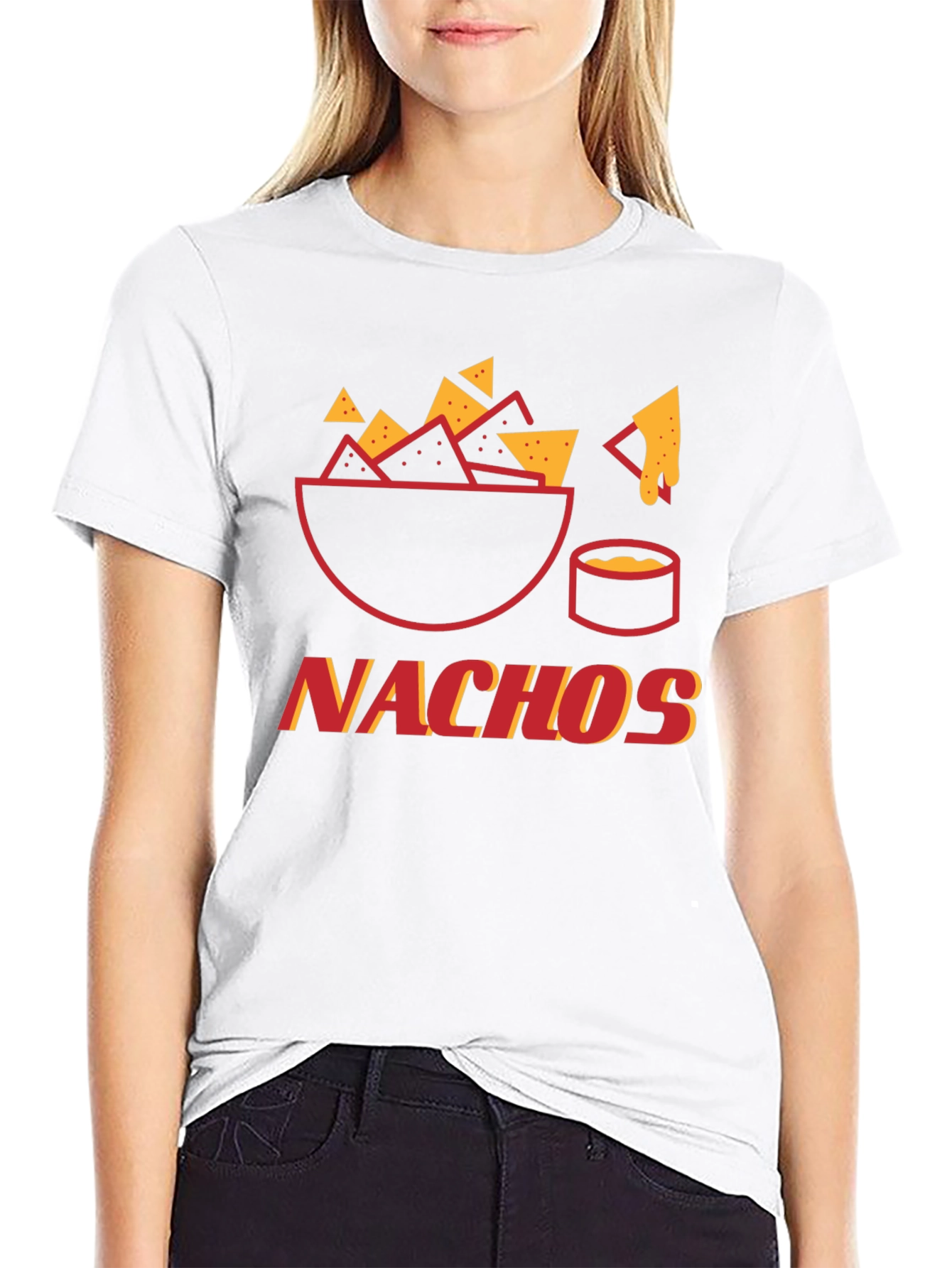 Nachos Graphic Tee - Foodie T-Shirt