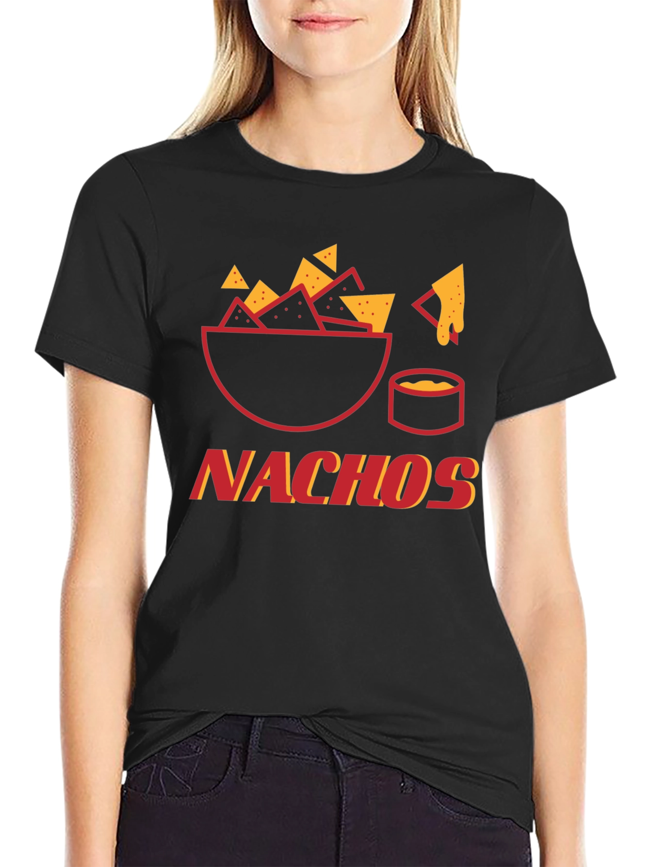 Nachos Graphic Tee - Foodie T-Shirt