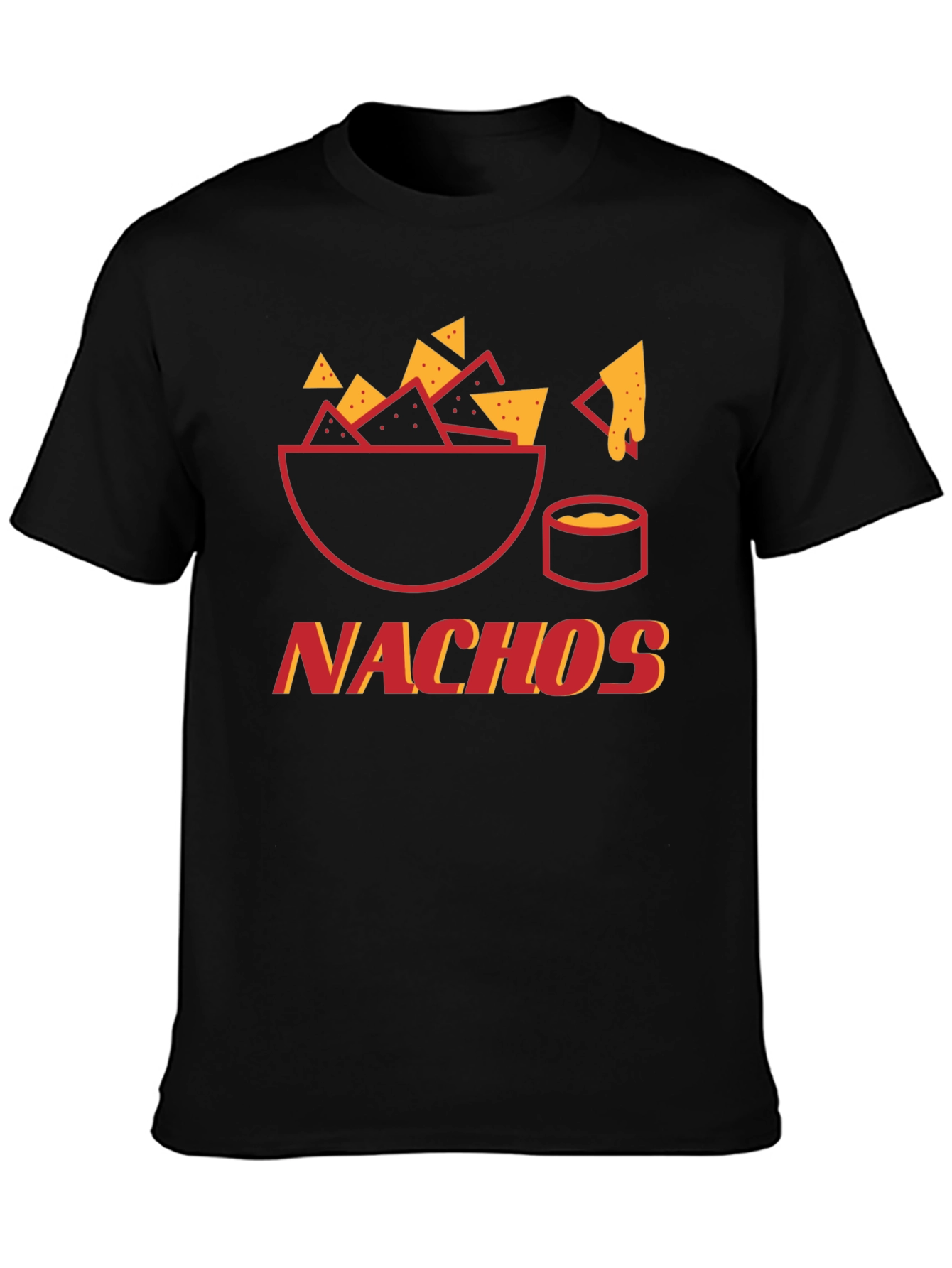 Nachos Graphic Tee - Foodie T-Shirt