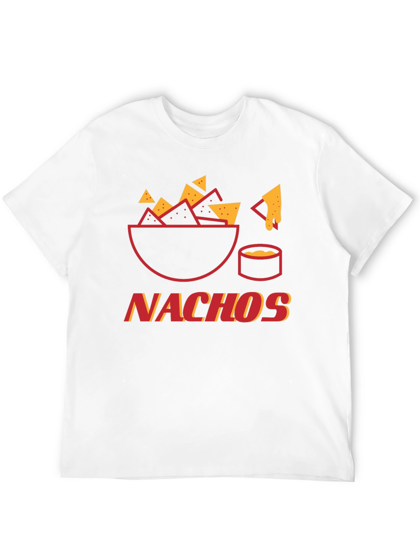 Nachos Graphic Tee - Foodie T-Shirt