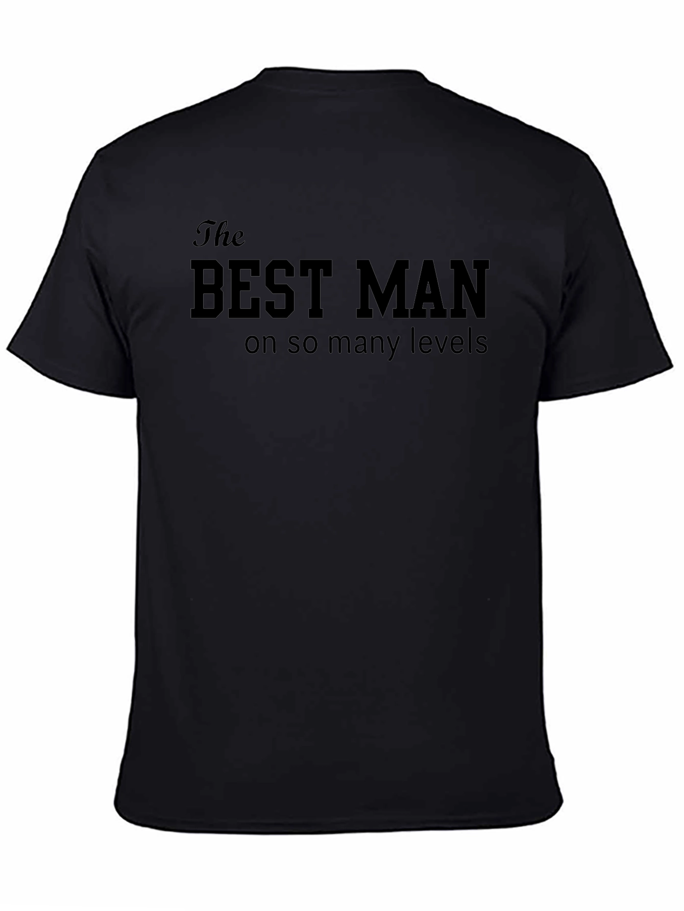 The Best Man T-Shirt - Grooms Crew Apparel