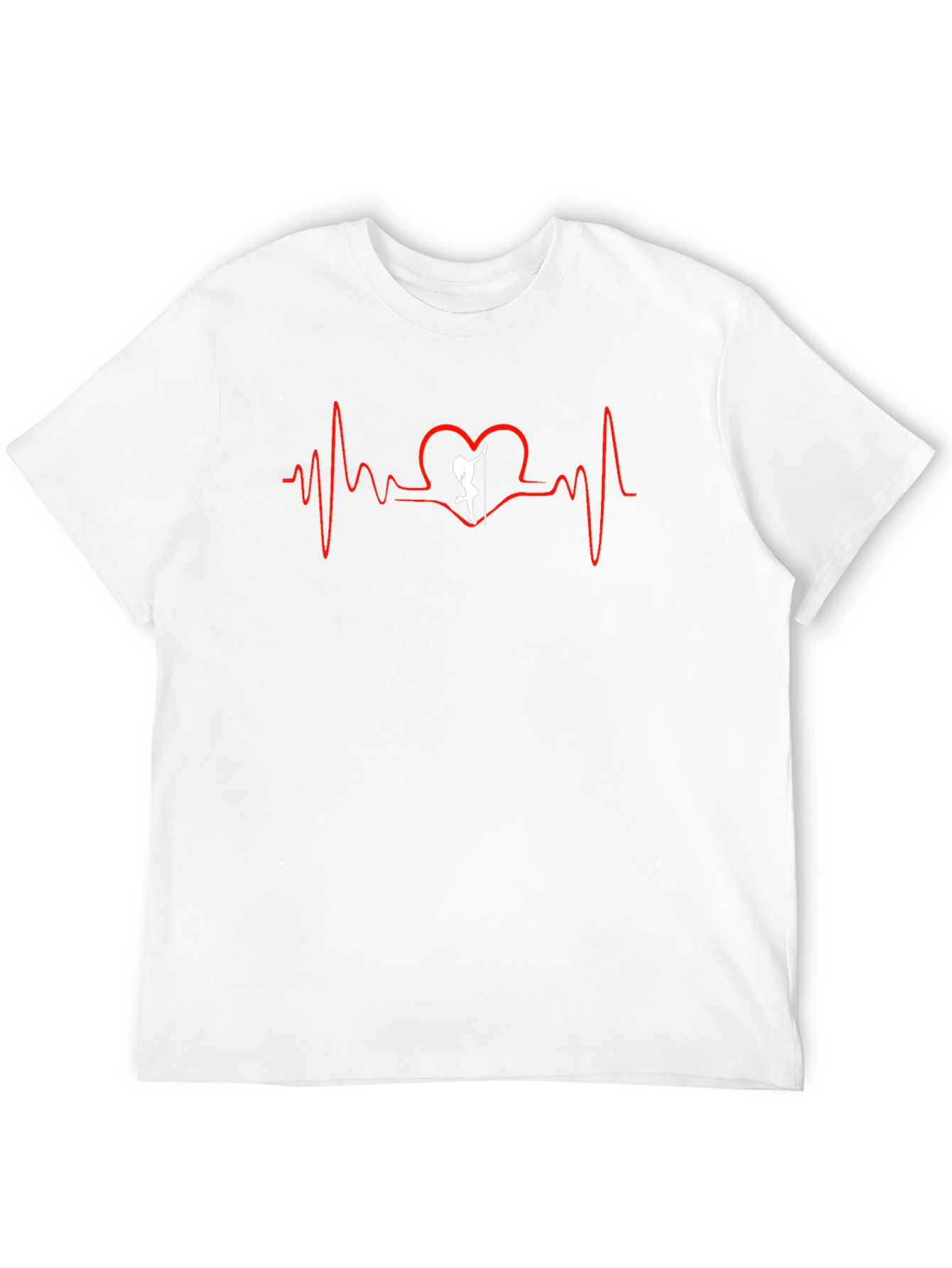 Heartbeat Pole Dancer T-Shirt