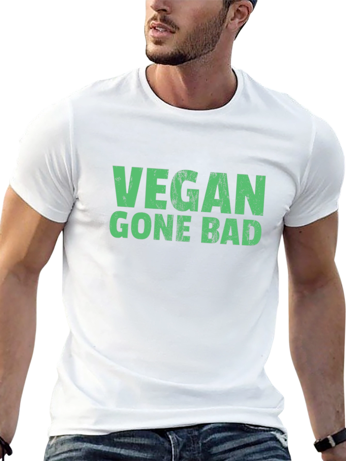Vegan Gone Bad T-Shirt - Funny Statement Tee
