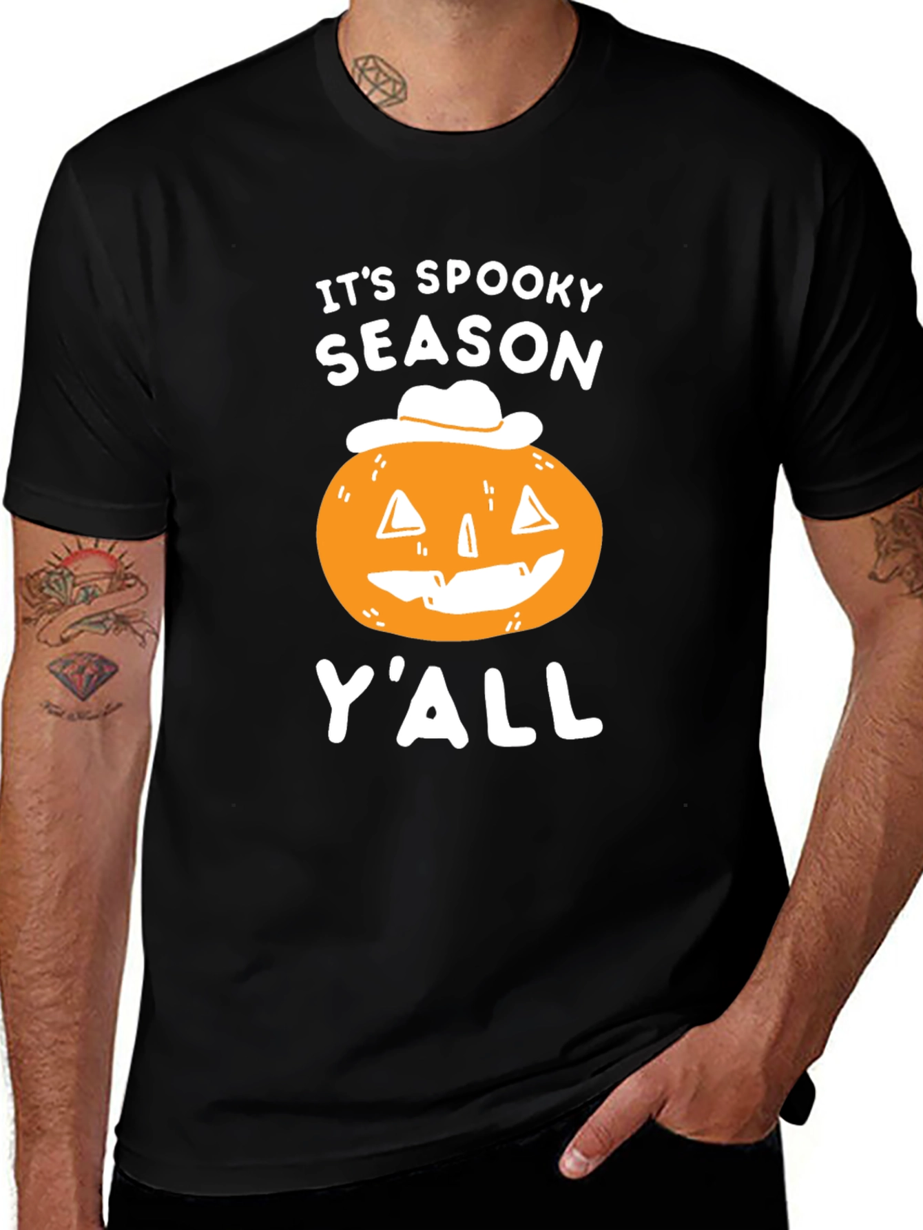 Spooky Season Pumpkin Graphic Tee