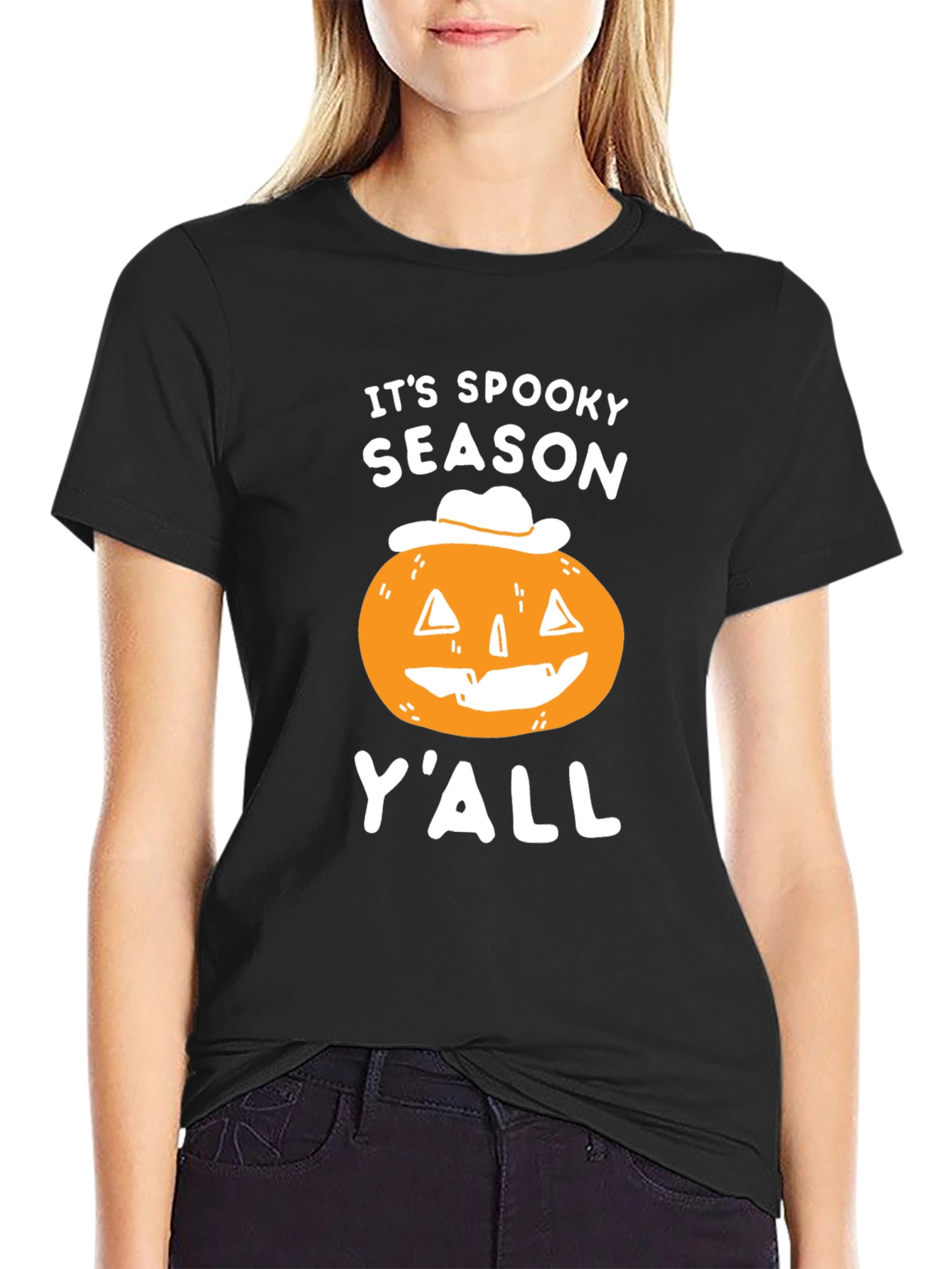 Spooky Season Pumpkin Graphic Tee