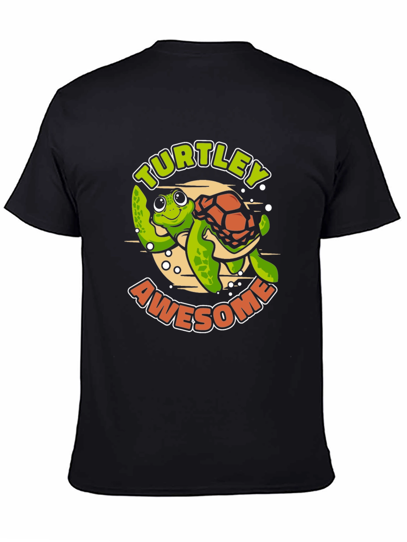 Turtlely Awesome Black T-Shirt