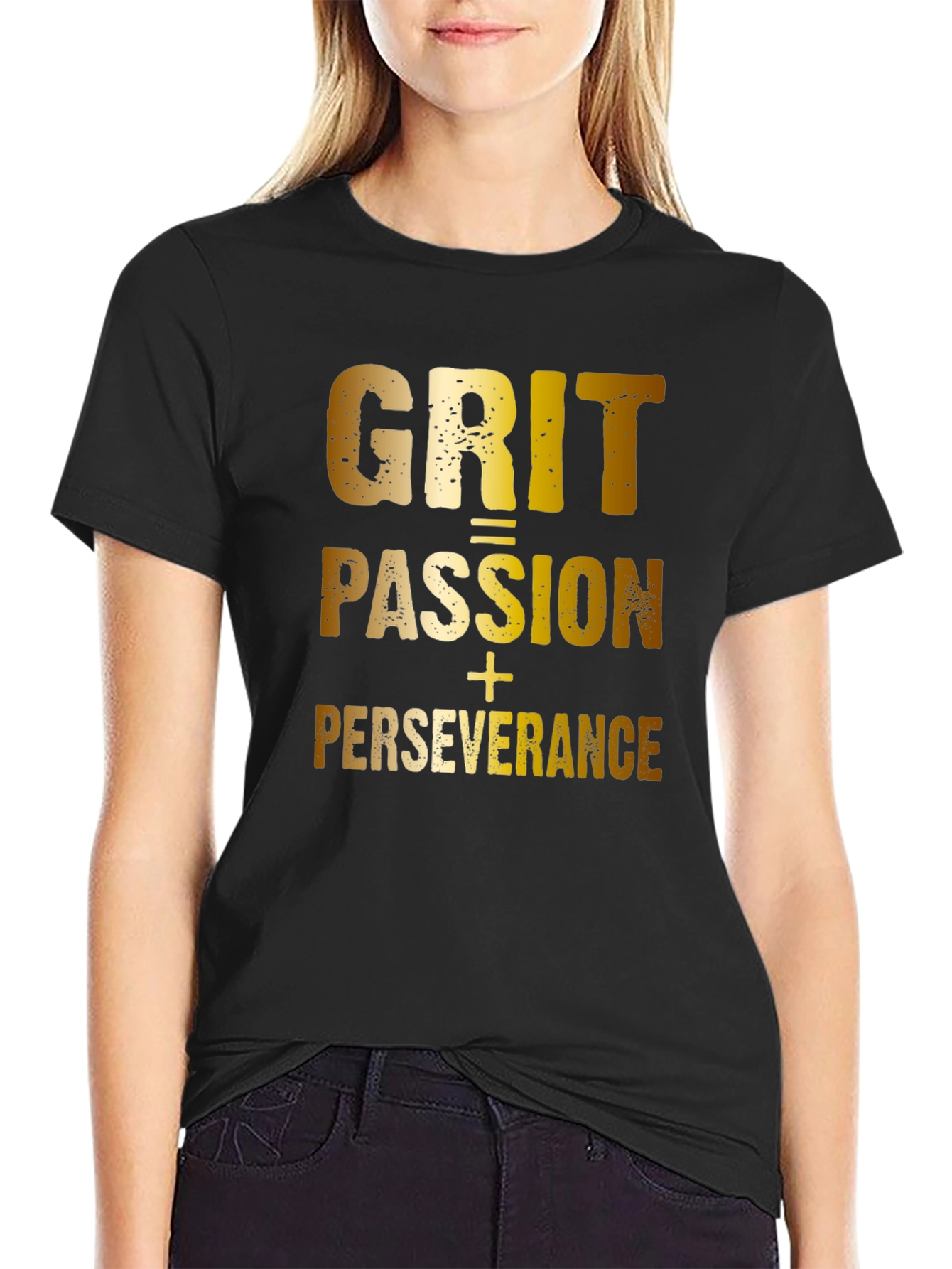 Grit Passion Perseverance Graphic T-Shirt