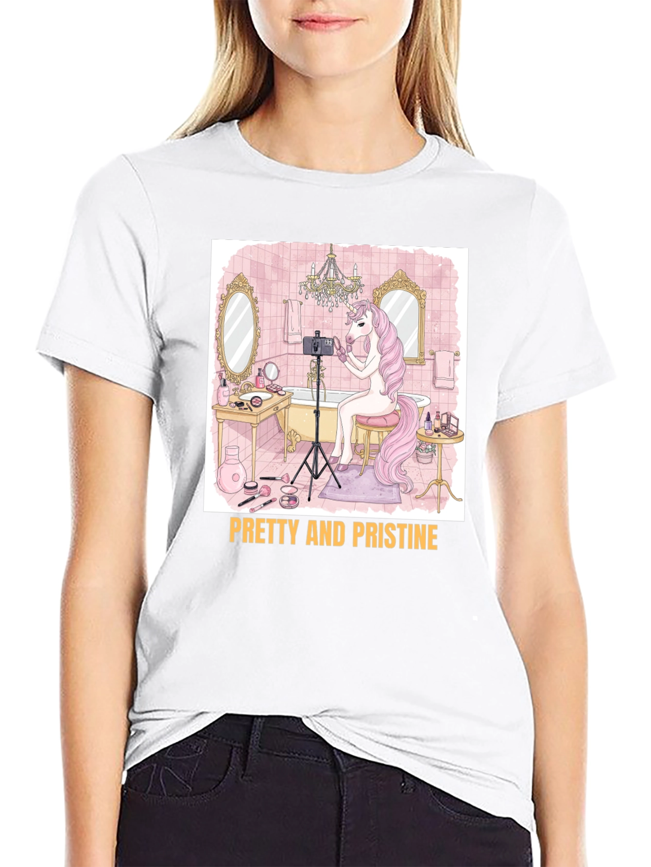 Unicorn Beauty Vlogger Graphic Tee