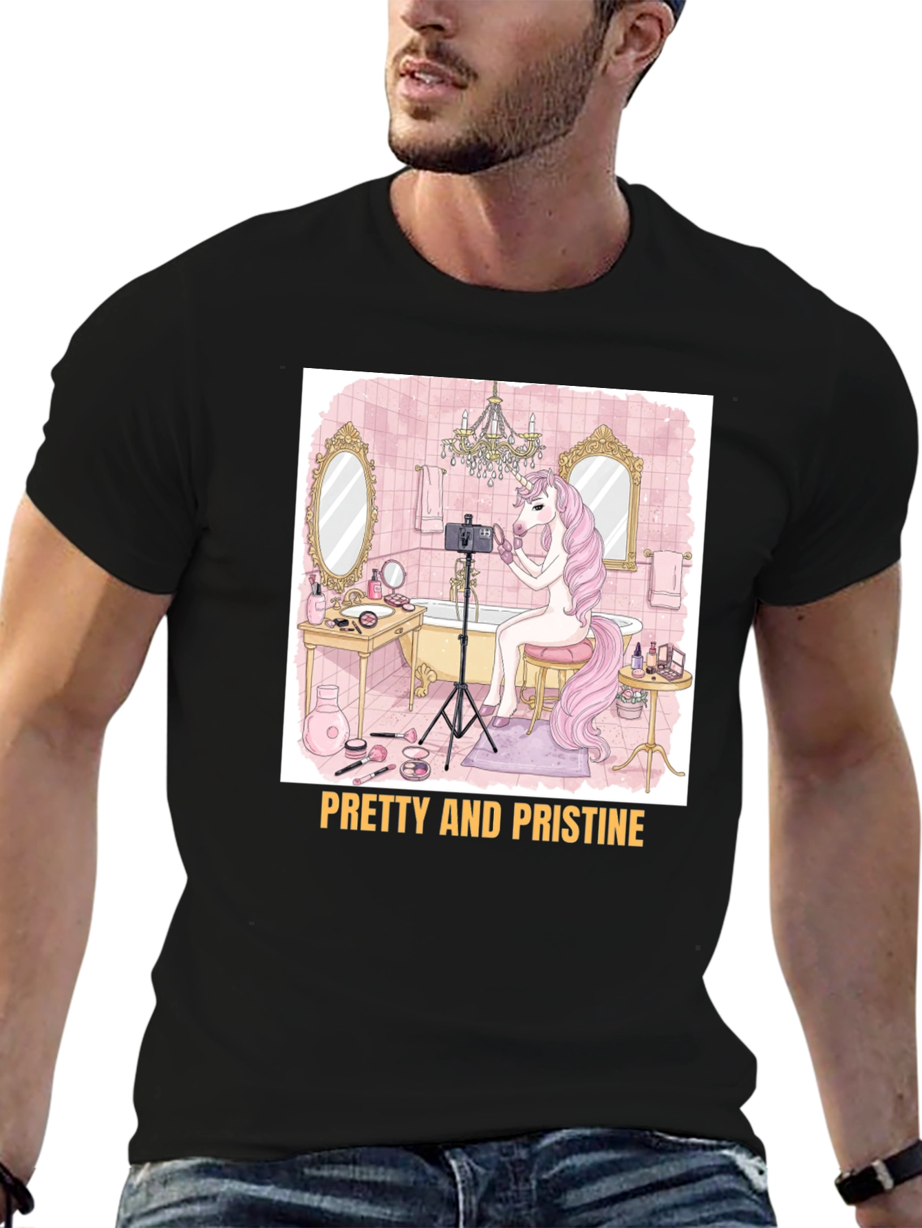 Unicorn Beauty Vlogger Graphic Tee