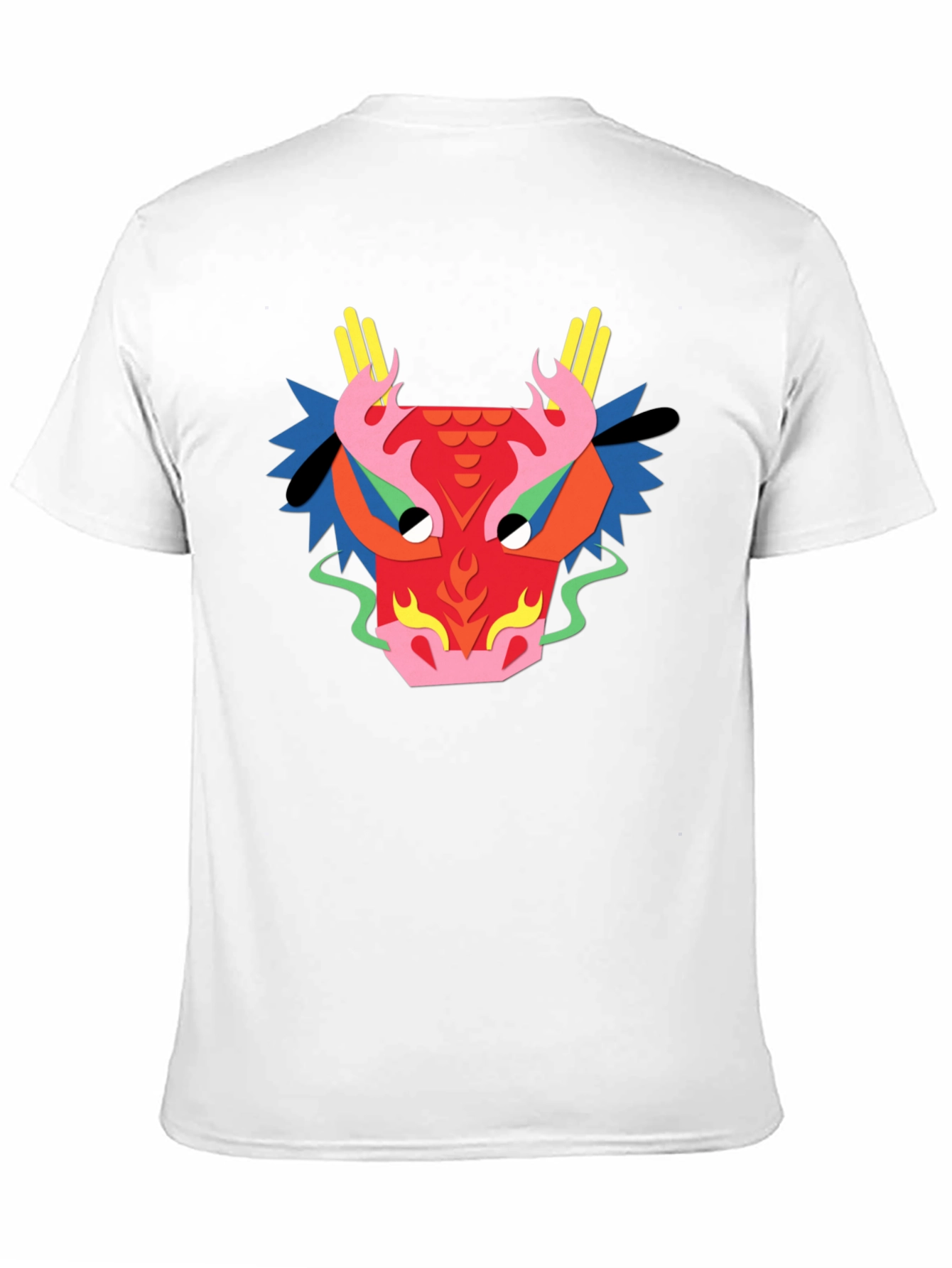 Dragon Graphic Tee - Unique Design Black T-Shirt