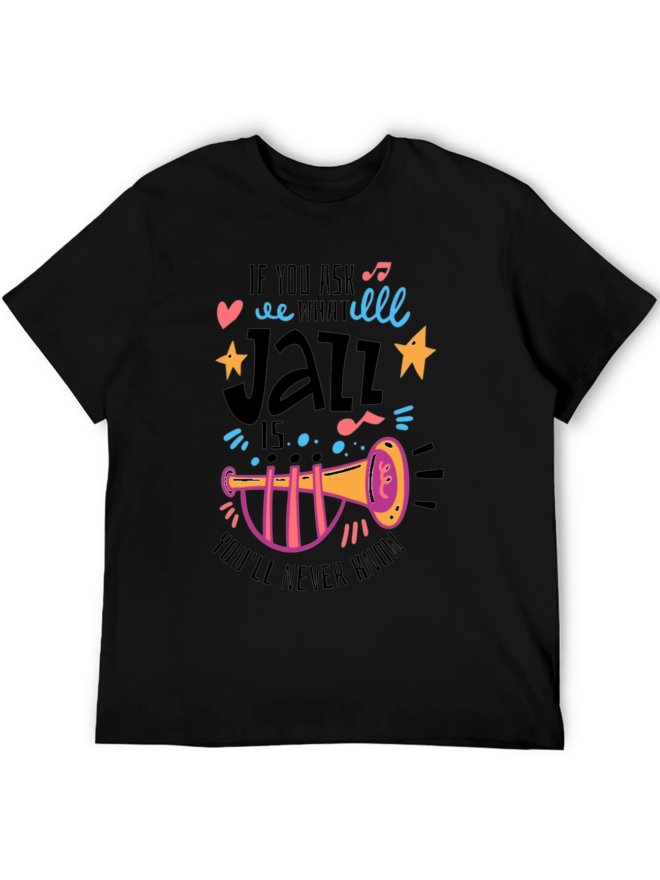 Jazz Music Lover Graphic T-Shirt