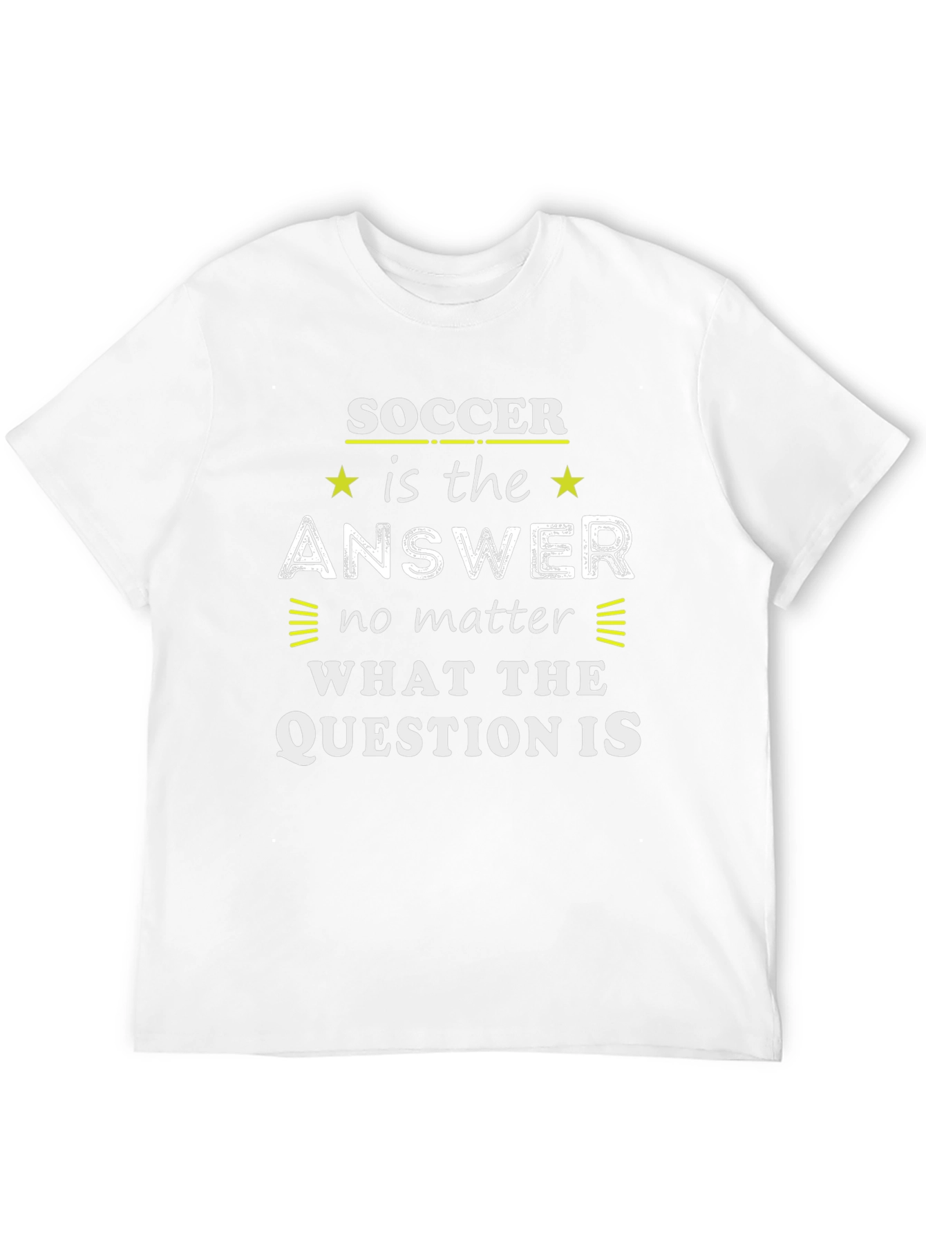 Soccer is the Answer Graphic Tee
