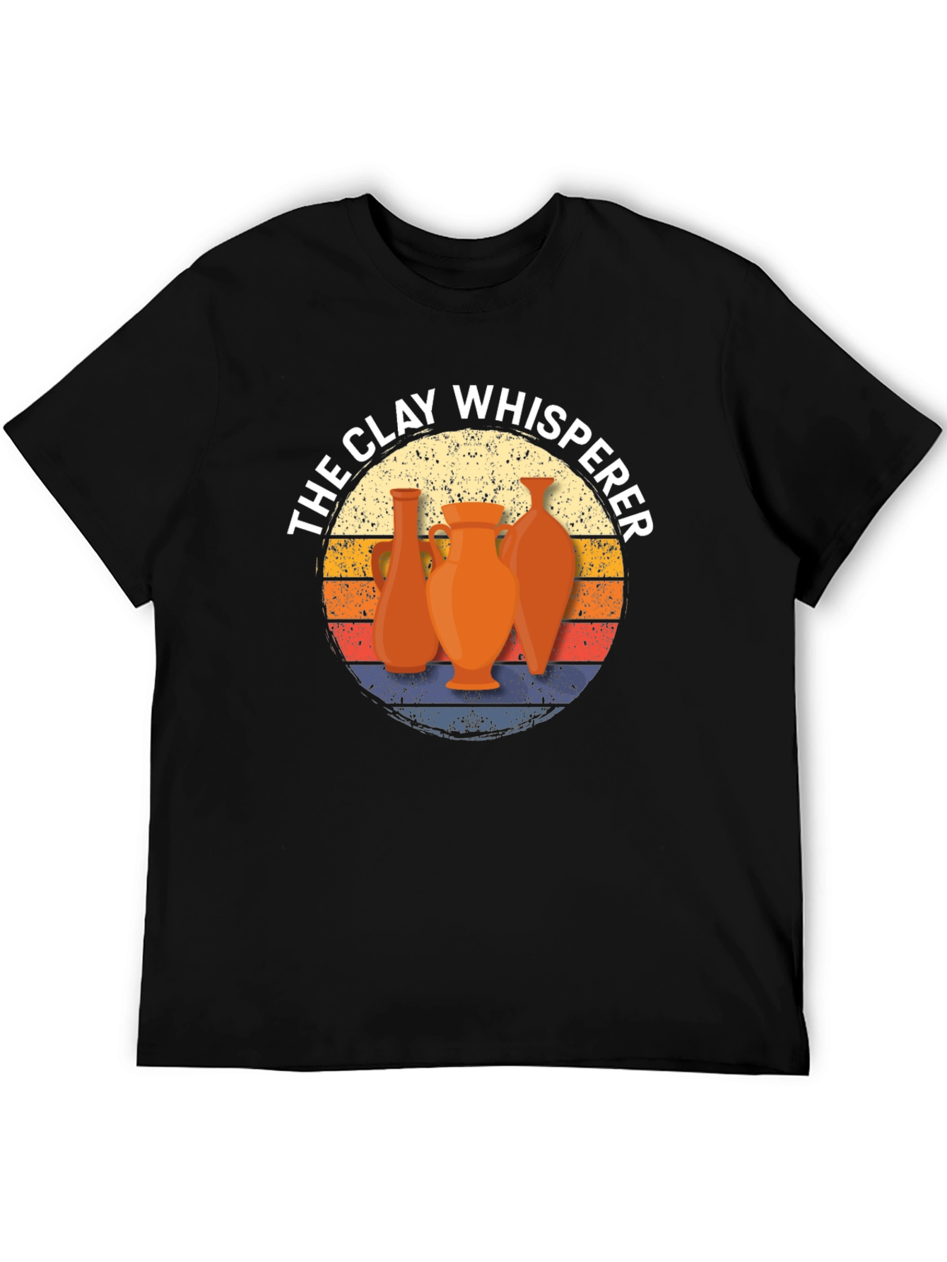 The Clay Whisperer T-Shirt Pottery Retro Graphic Tee